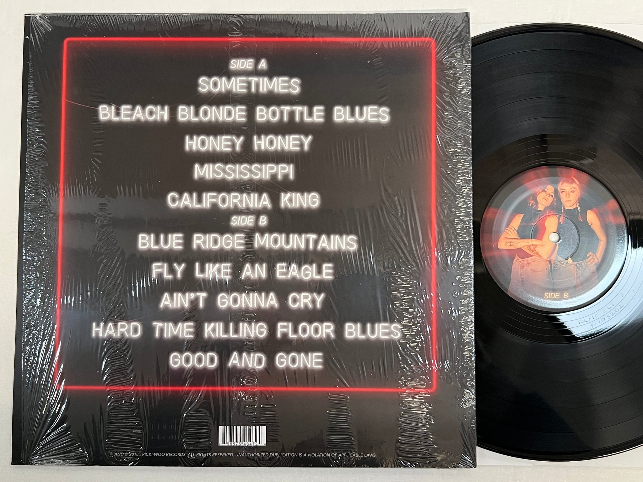 Omslagsbild för skivan LARKIN POE Venom & Faith LP 2018 US TICKI WOO 