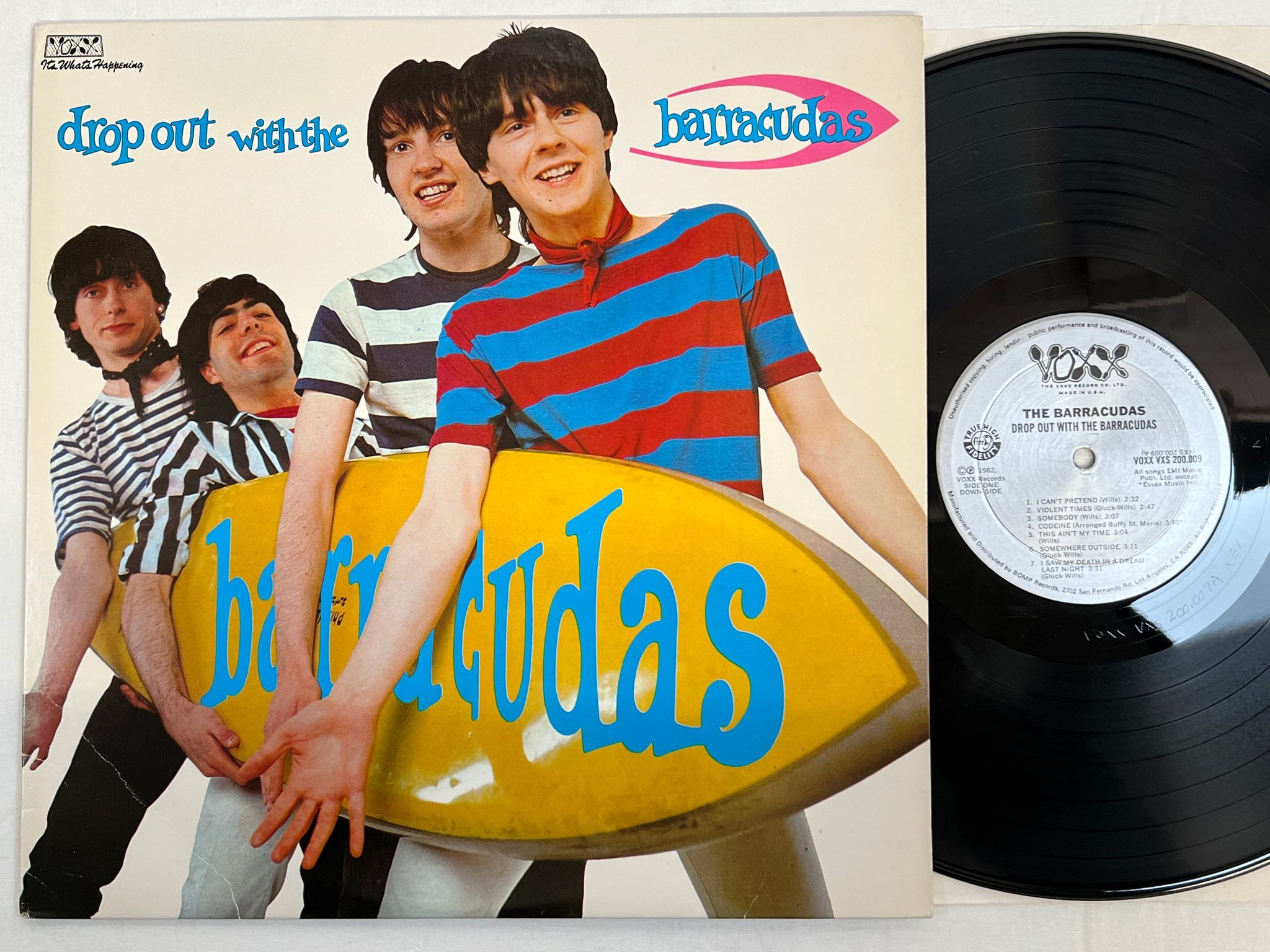 Omslagsbild för skivan THE SAINTS out in the jungle LP -82 fra NEW ROSE ROSE-11 