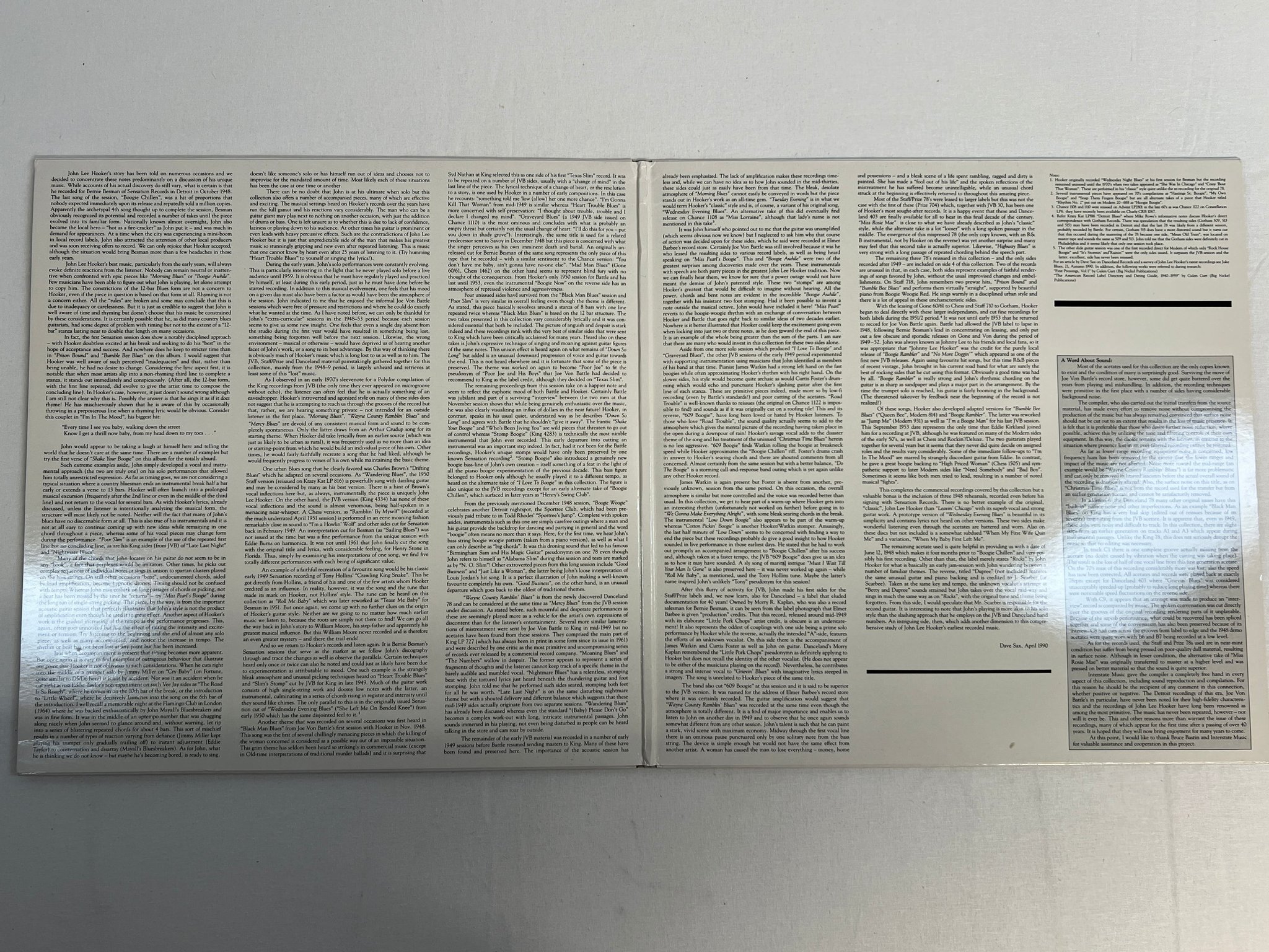 Omslagsbild för skivan JOHN LEE HOOKER boogie awhile 2xLP -90 krazy kat 200