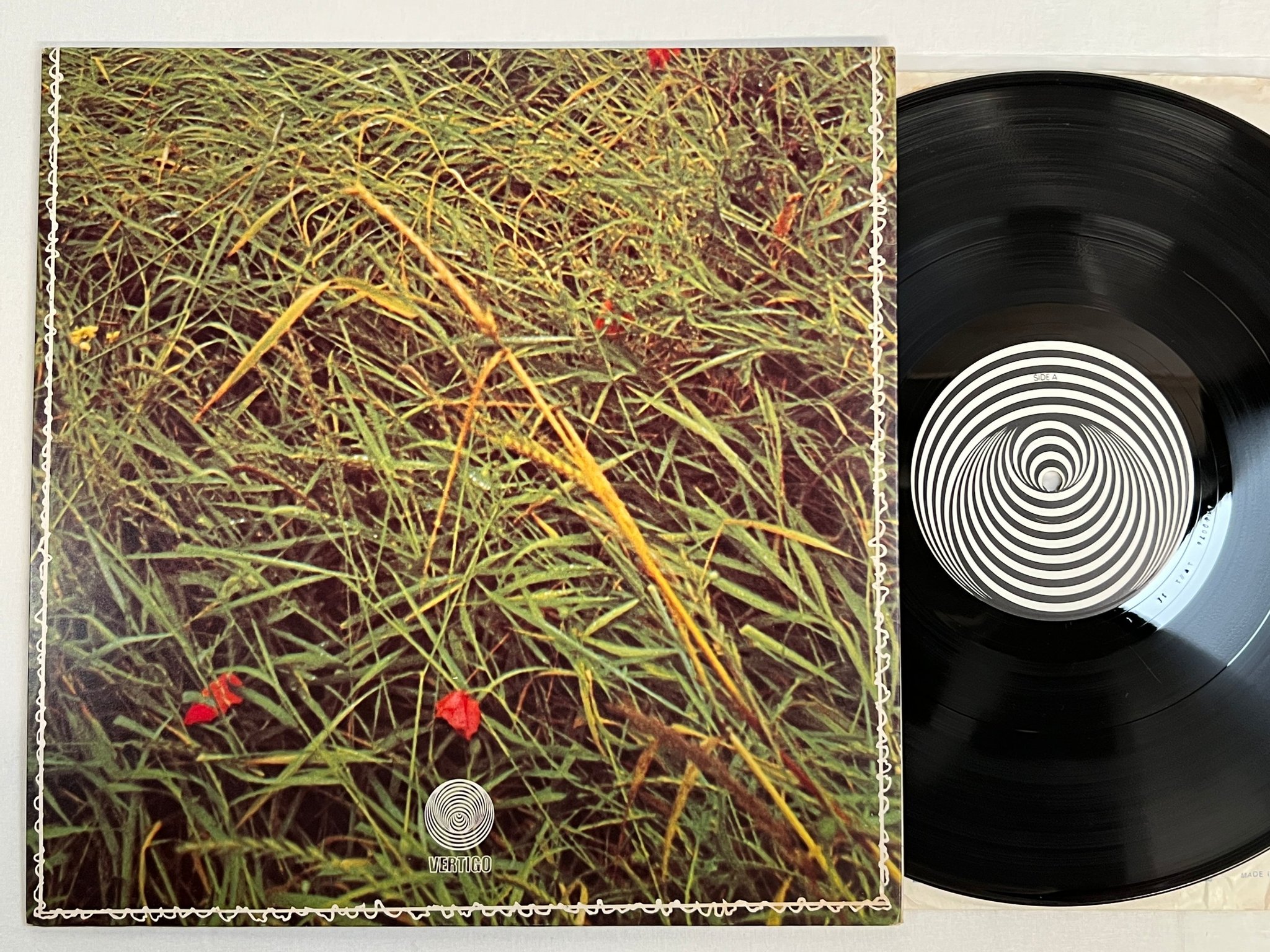 Omslagsbild för skivan IAN CARR belladonna LP -72 UK VERTIGO 6360076 swirl ** RARE **