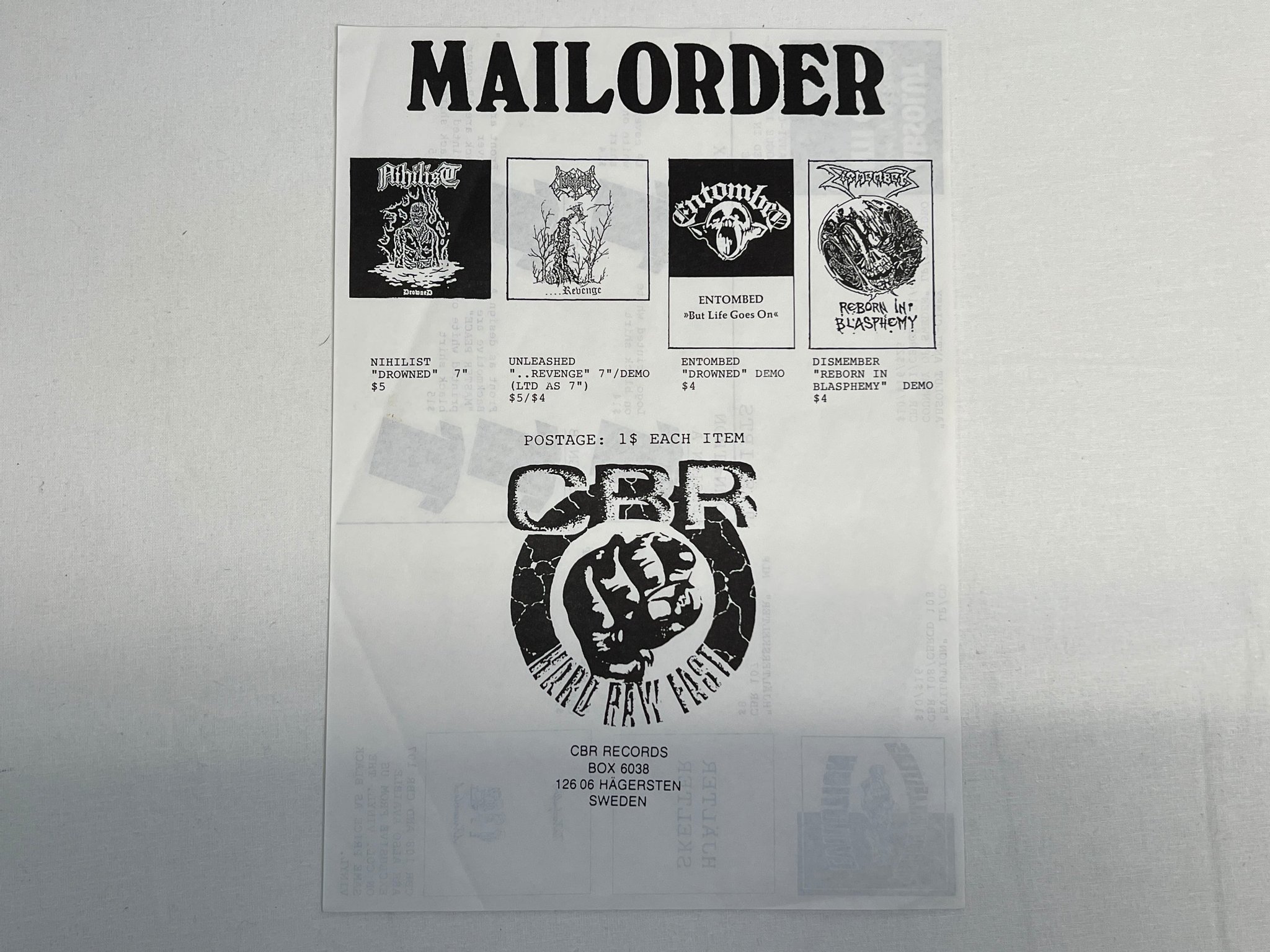 Omslagsbild för skivan ANTI CIMEX absolut LP -90 CBR 121 rare punk ! ! 