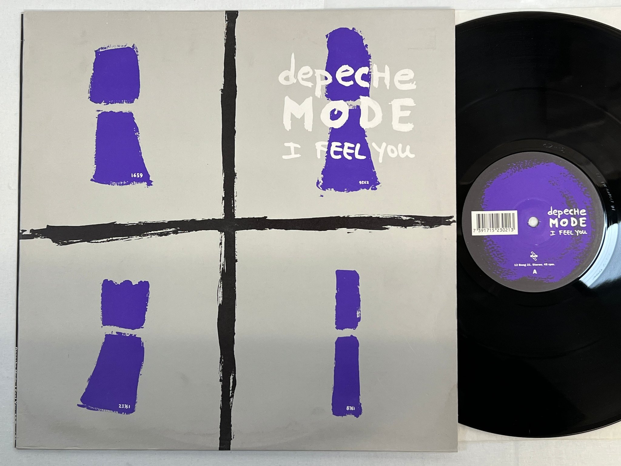 Omslagsbild för skivan DEPECHE MODE I feel you 12"single 1993 NCB 12 BONG 21