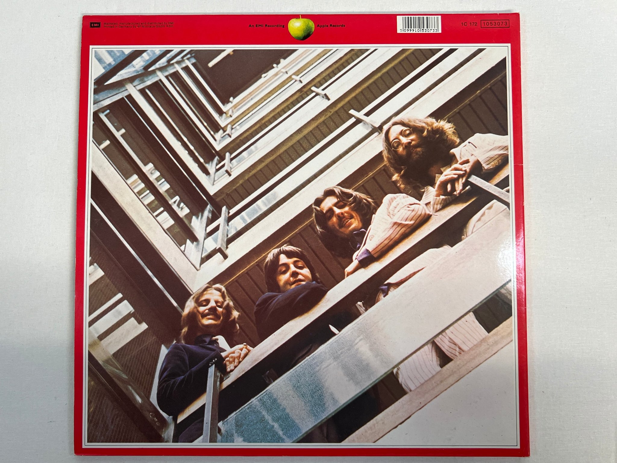 Omslagsbild för skivan THE BEATLES 1962-1966 2xLP re Ger APPLE 1C 172-1053081