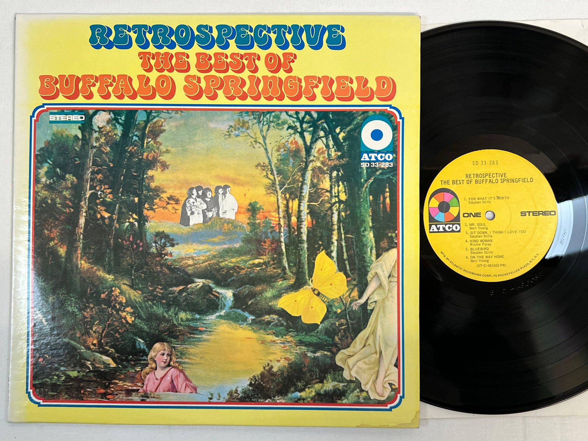 Omslagsbild för skivan BUFFALO SPRINGFIELD retrospective LP US ATCO SD 33-283