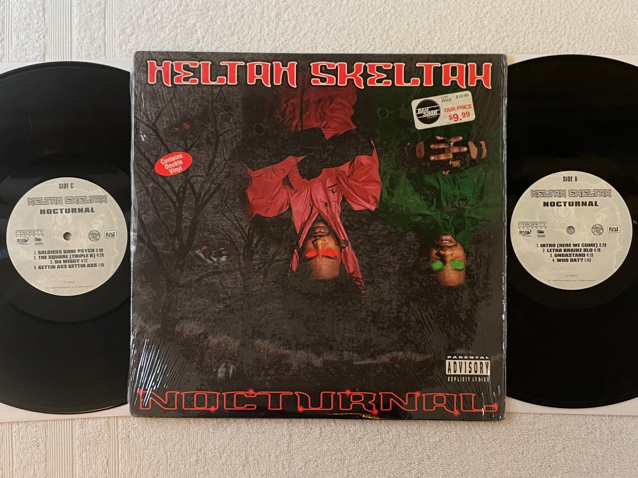 Omslagsbild för skivan HELTAH SKELTAH Nocturnal 2xLP -96 US PRIORITY P1 50532