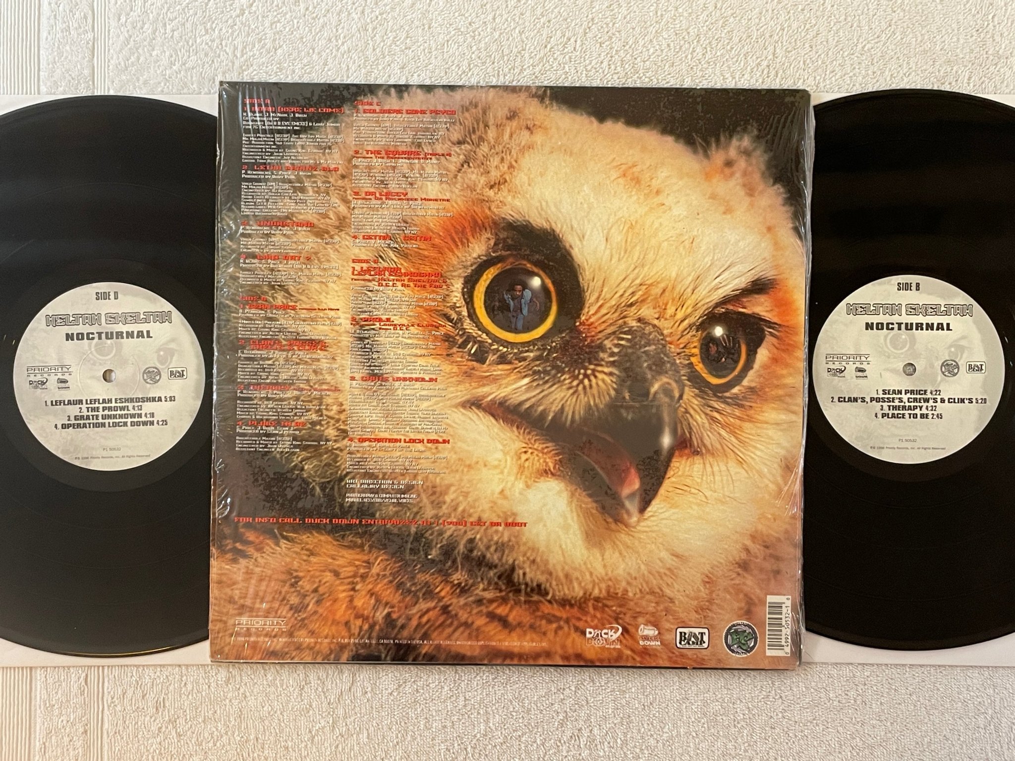 Omslagsbild för skivan HELTAH SKELTAH Nocturnal 2xLP -96 US PRIORITY P1 50532