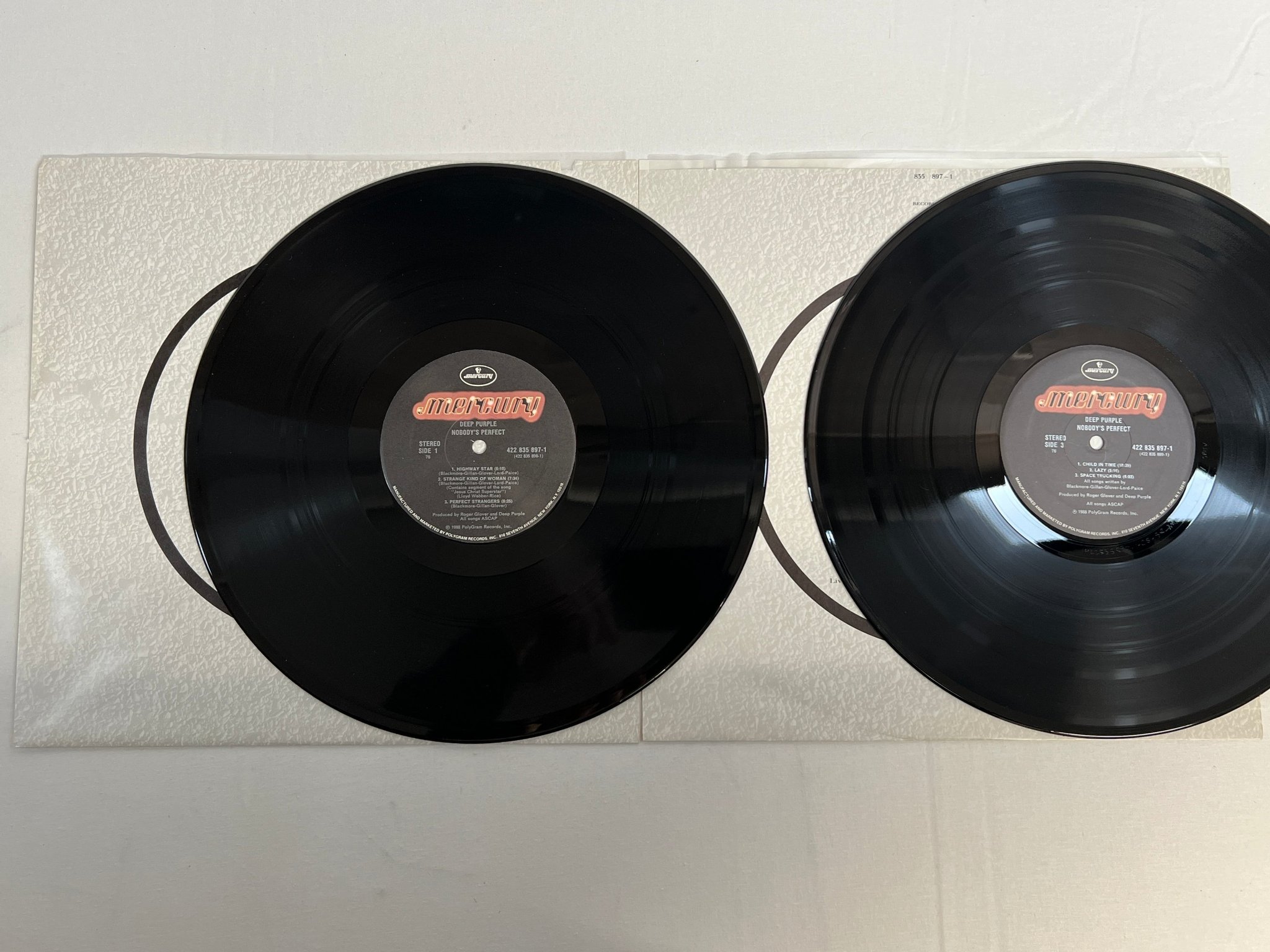 Omslagsbild för skivan DEEP PURPLE nobody's perfect 2xLP -88 US MERCURY 422835897-1