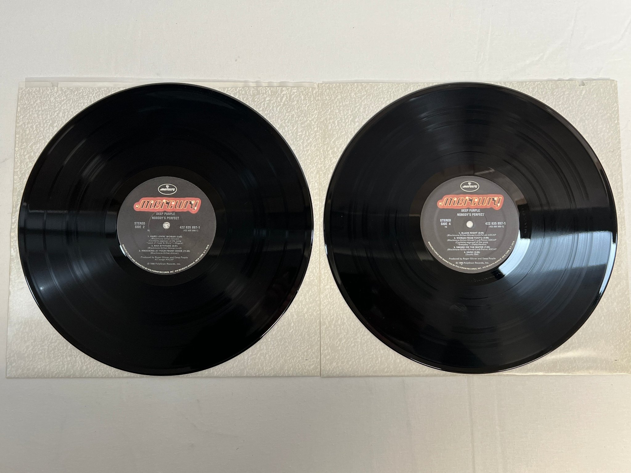 Omslagsbild för skivan DEEP PURPLE nobody's perfect 2xLP -88 US MERCURY 422835897-1