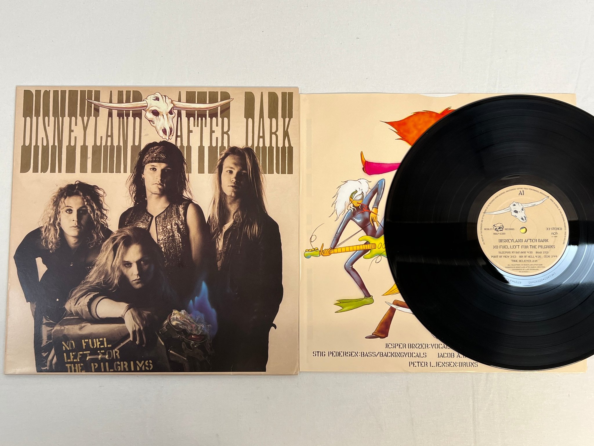 Omslagsbild för skivan DISNEYLAND AFTER DARK  No Fuel Left For The Pilgrims LP -89 WARNER 7599-25999-1