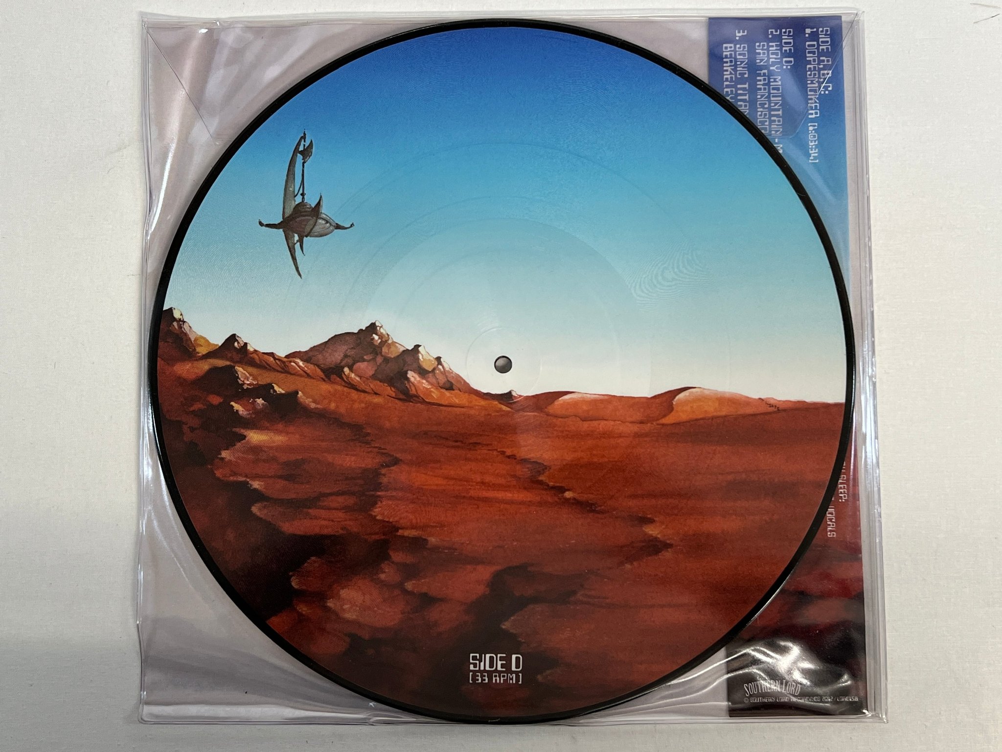 Omslagsbild för skivan SLEEP dopesmoker 2xLP Picture Disc 2012 US Only 1000 copies STONER ROCK