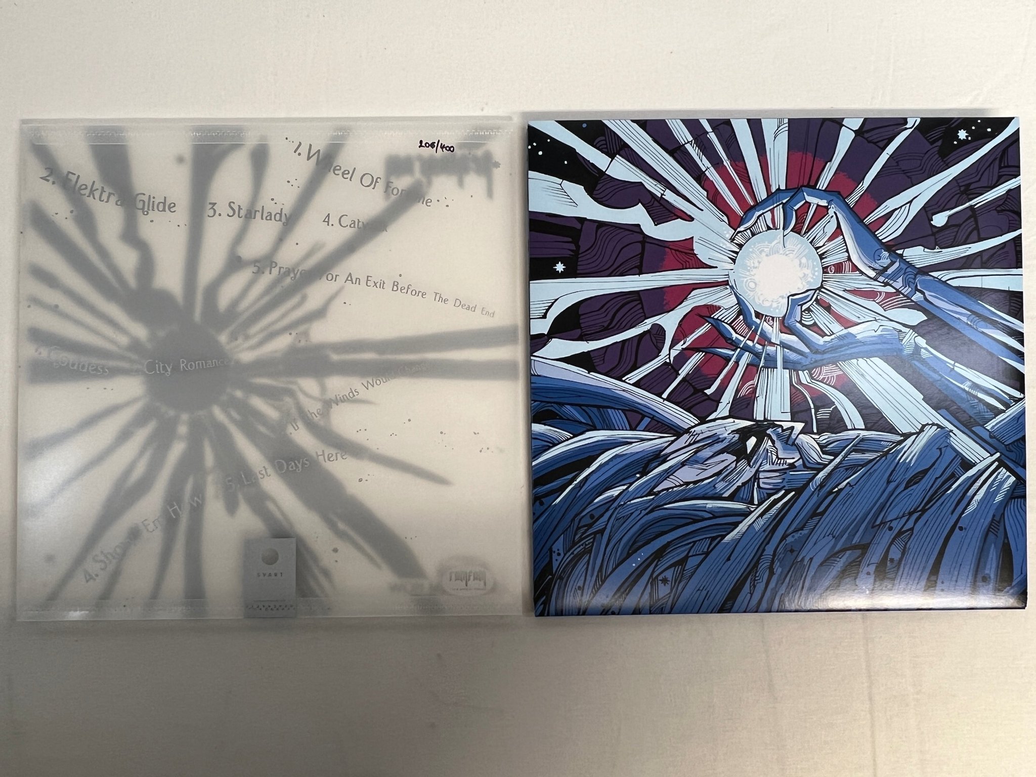 Omslagsbild för skivan PENTAGRAM Show 'Em How LP 2011 Finland SVART SVR059 Ltd #206/400 doom metal