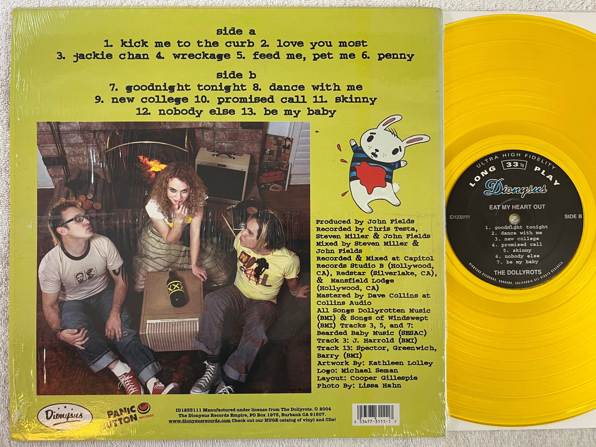 Omslagsbild för skivan THE DOLLYROTS Eat My Heart Out LP 2004 US DIONYSUS ID1233111