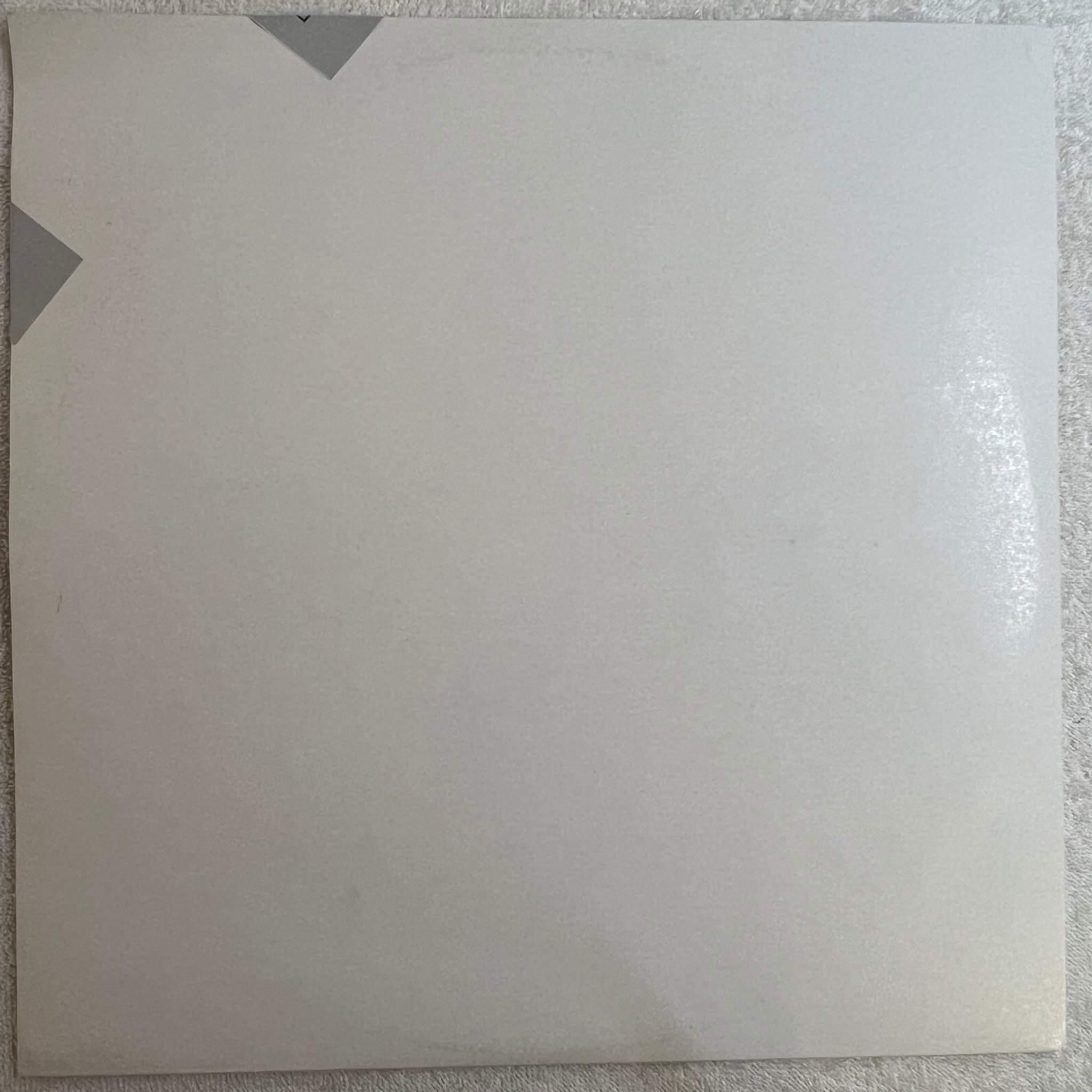 Omslagsbild för skivan BOB HUND ingenting LP 2002 Swe DILETTANTE tacit 110 #281/1003 oöppnad ! ! ! 