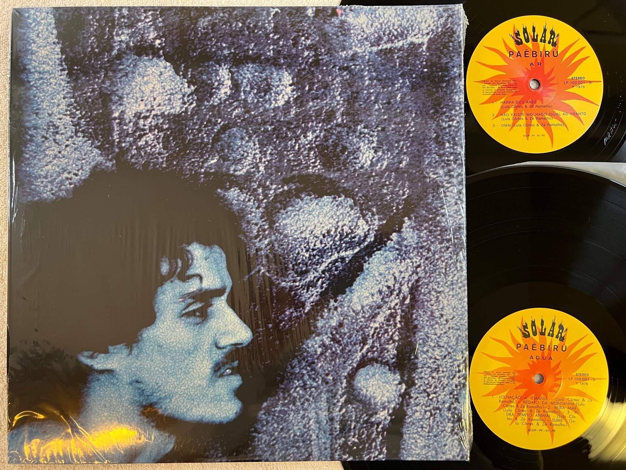 Omslagsbild för skivan LULA CORTEZ & ZE RAMALHO Paêbirú 2xLP re 2008 UK mr bongo MRBLP050 psych folk