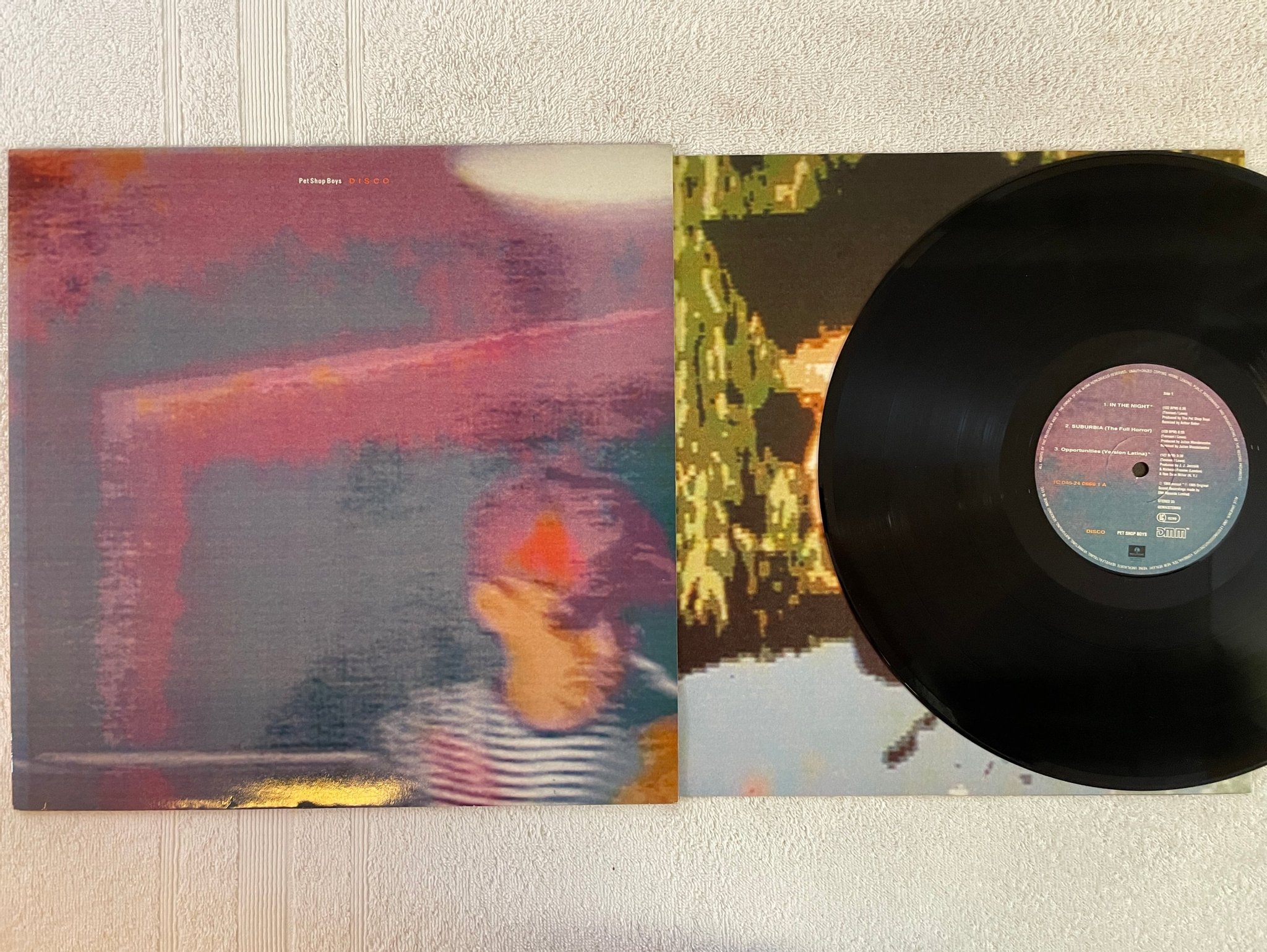 Omslagsbild för skivan PET SHOP BOYS disco LP -86 DMM PARLOPHONE 24 0666 1