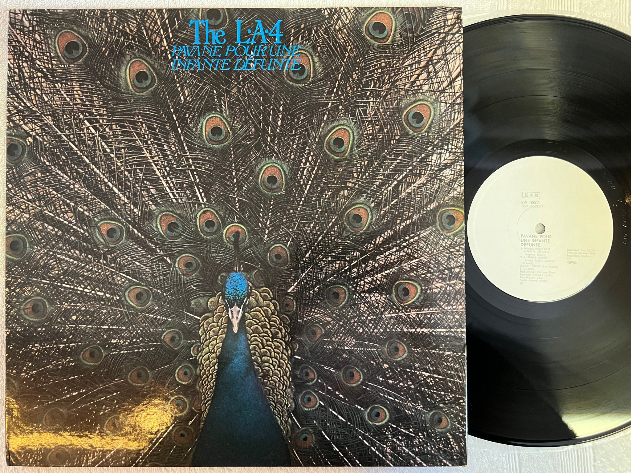 Omslagsbild för skivan LA 4 Pavane Pour Une Infante Défunte LP -77 JAPAN EAST WIND EW-10003 rare promo