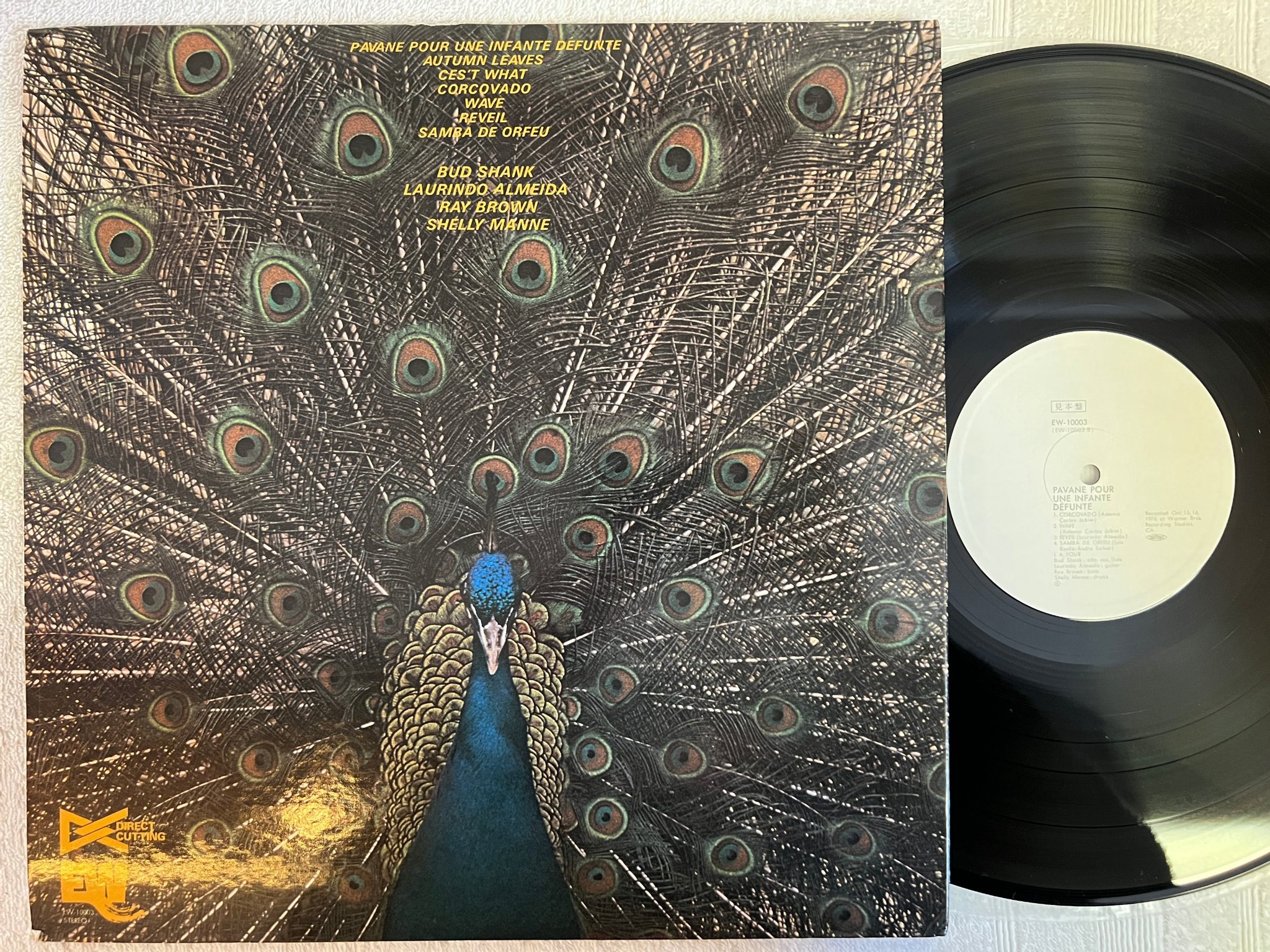 Omslagsbild för skivan LA 4 Pavane Pour Une Infante Défunte LP -77 JAPAN EAST WIND EW-10003 rare promo