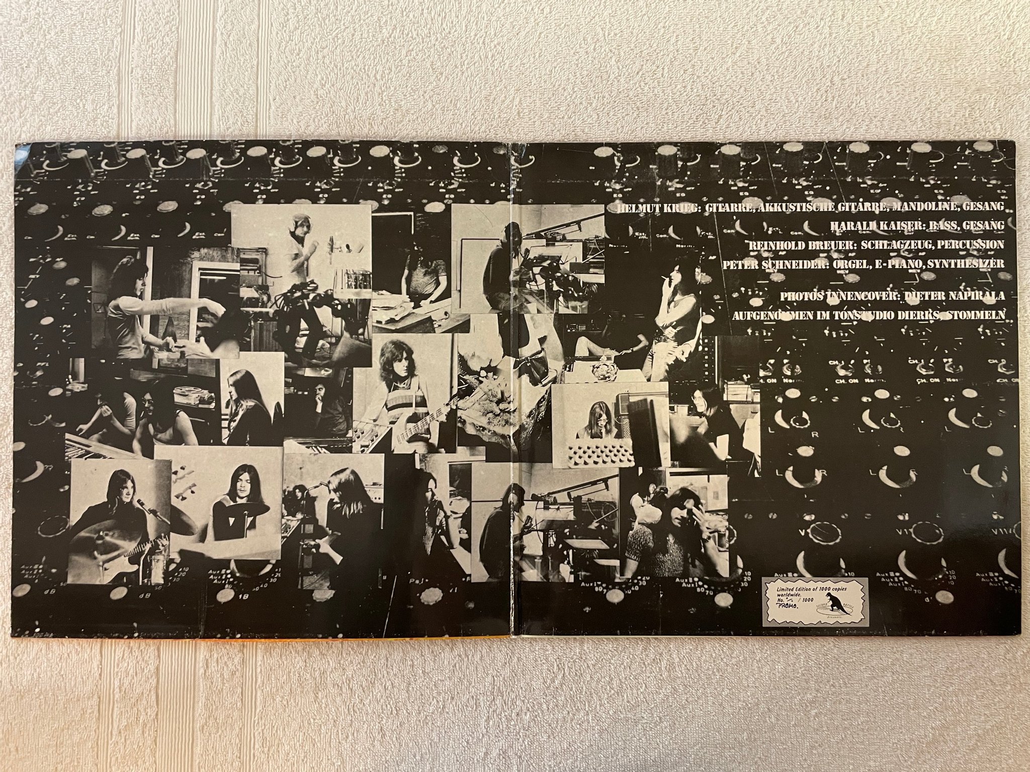 Omslagsbild för skivan SPERRMÜLL s/t LP -89 Second Battle – SB 003 krautrock PROMO COPY