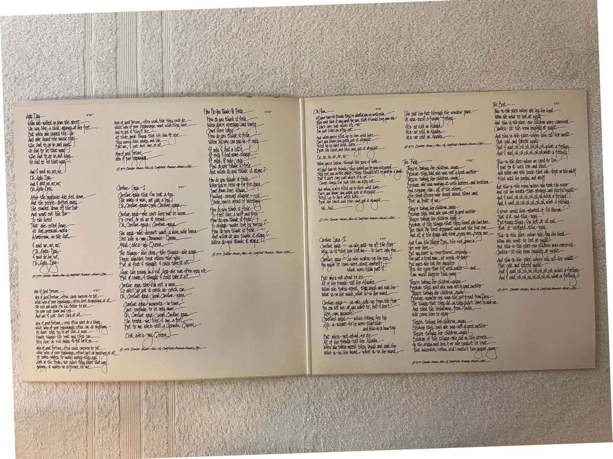 Omslagsbild för skivan LOU REED Berlin LP -73 Ger RCA APL 1-0207