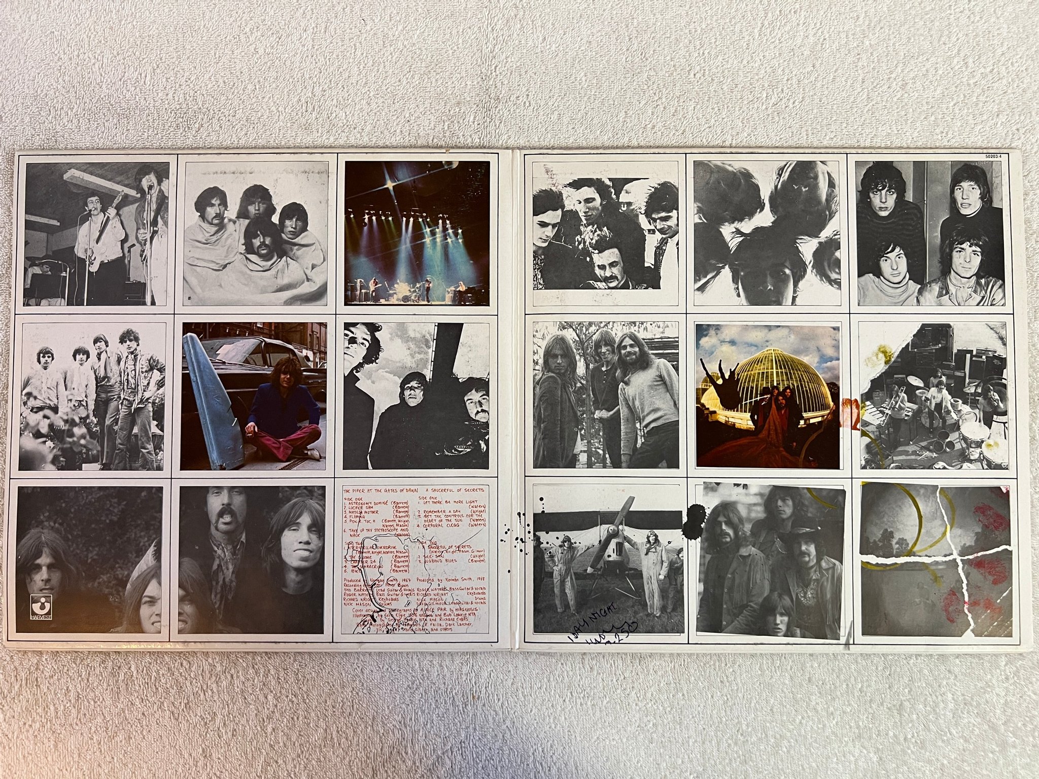 Omslagsbild för skivan PINK FLOYD A NICE PAIR 2xLP re EEC HARVEST 2C 156-50203/4