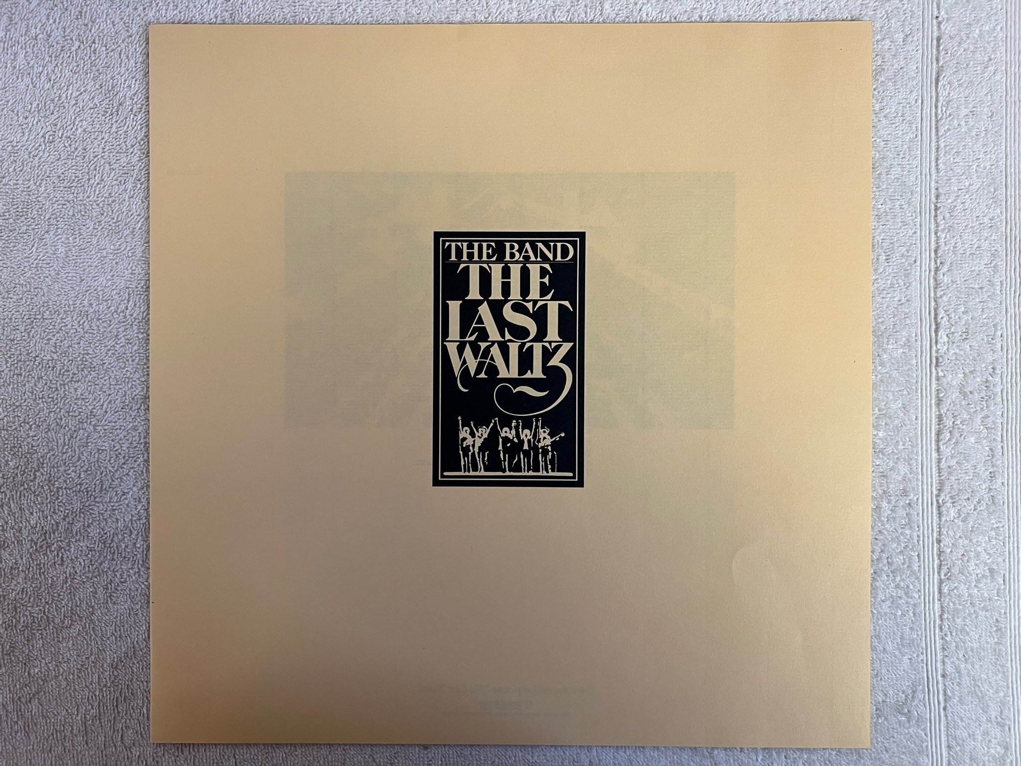 Omslagsbild för skivan THE BAND The Last Waltz 3xLP  Ger WARNER BROS WB 66076