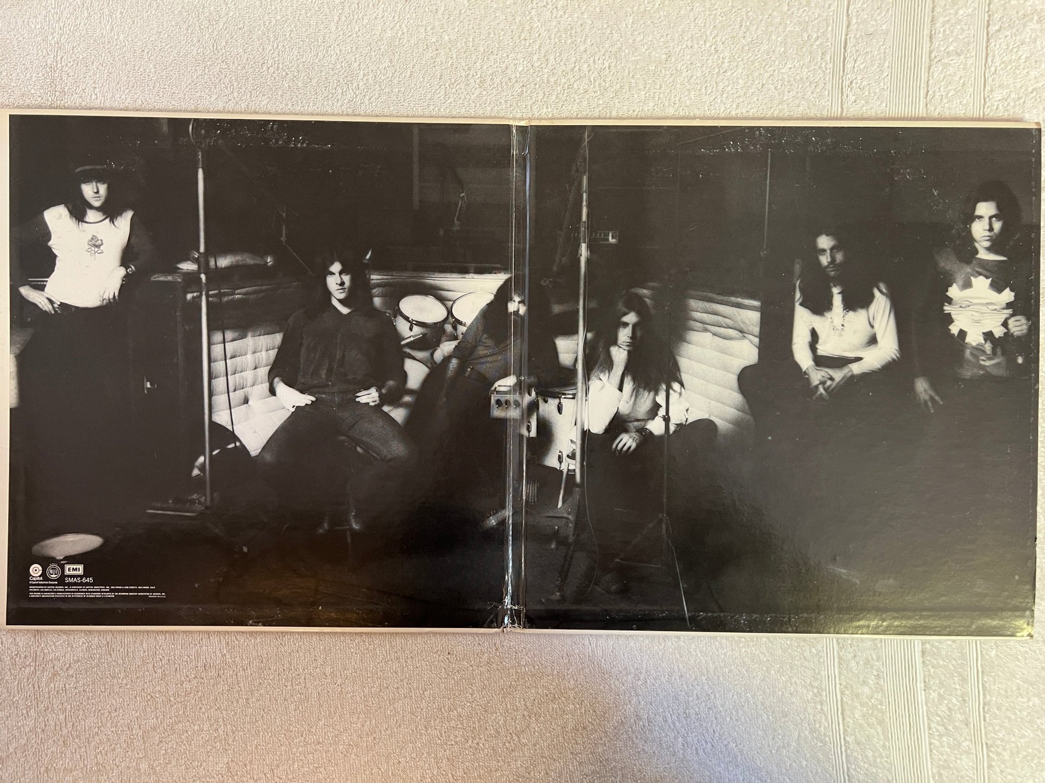 Omslagsbild för skivan BLOODROCK Bloodrock U.S.A. LP -71 US CAPITOL SMAS 645