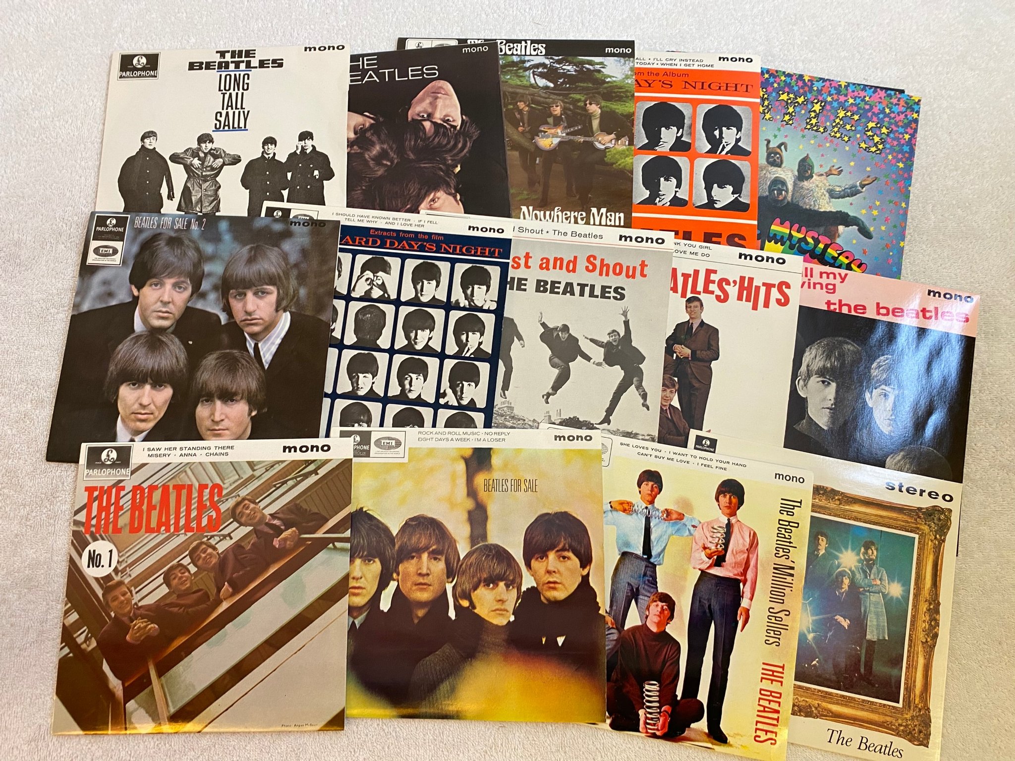 Omslagsbild för skivan THE BEATLES E.P. Collection 15x7"ep BOX UK PARLOPHONE BEP 14 