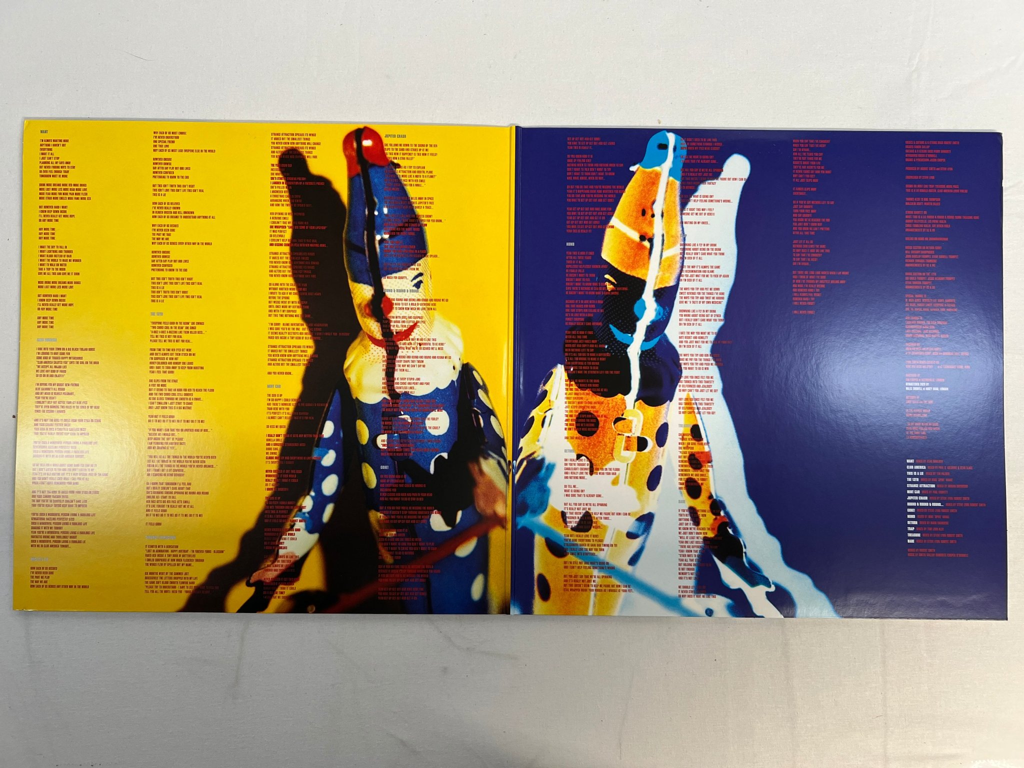 Omslagsbild för skivan THE CURE Wild Mood Swings 2xLP 2021 Eu FICTION 602435081175 picture discs 