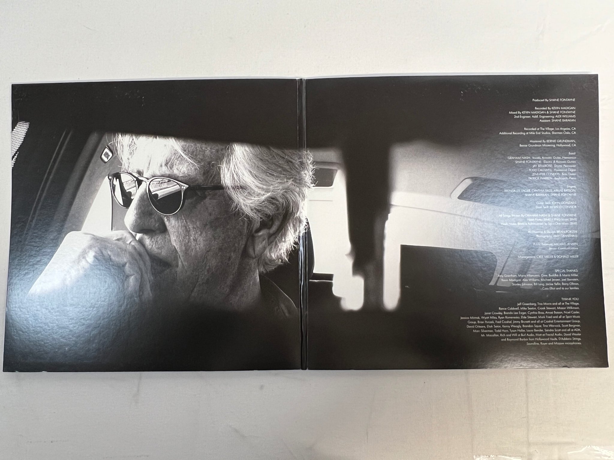 Omslagsbild för skivan GRAHAM NASH This Path Tonight LP 2016 BLUE CASTLE BCR 4516-5