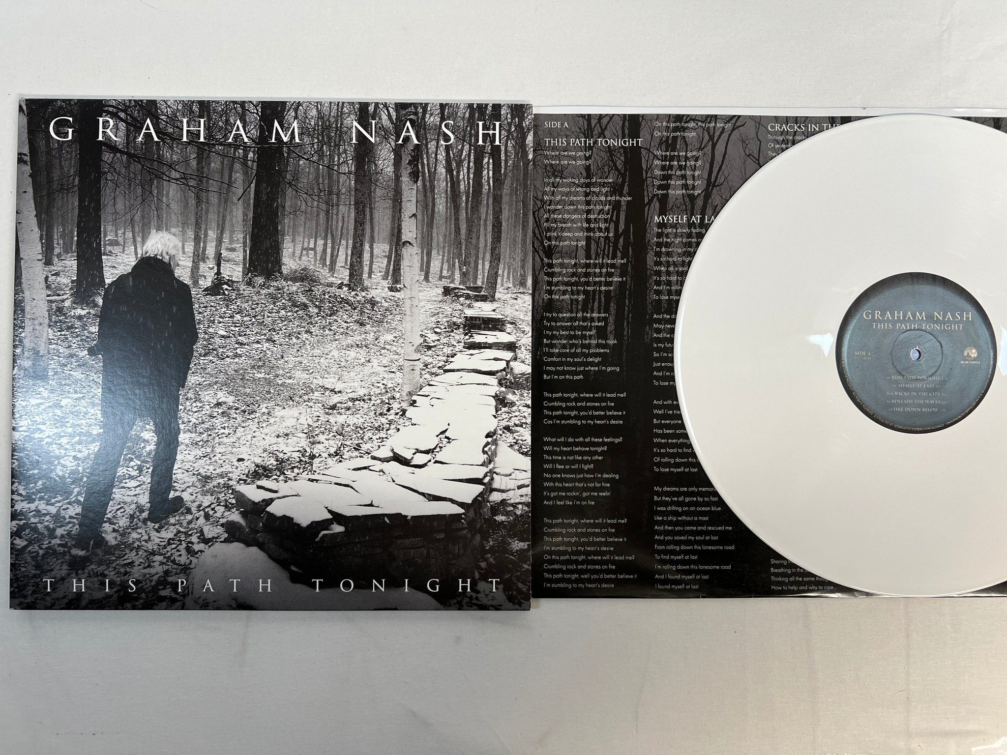 Omslagsbild för skivan GRAHAM NASH This Path Tonight LP 2016 BLUE CASTLE BCR 4516-5