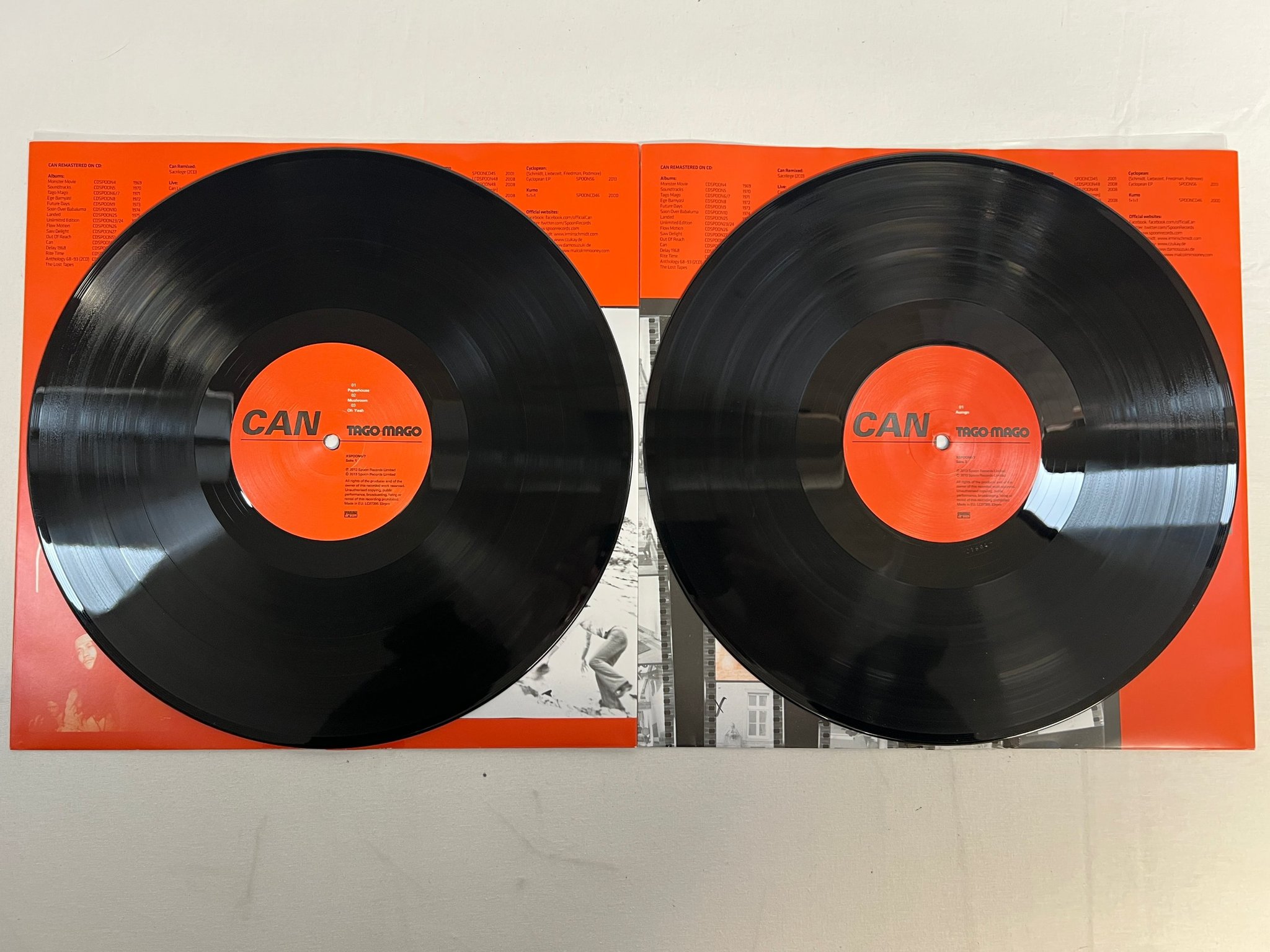 Omslagsbild för skivan CAN tago mago 2xLP re 2014 EU SPOON XSPOON6/7 krautrock