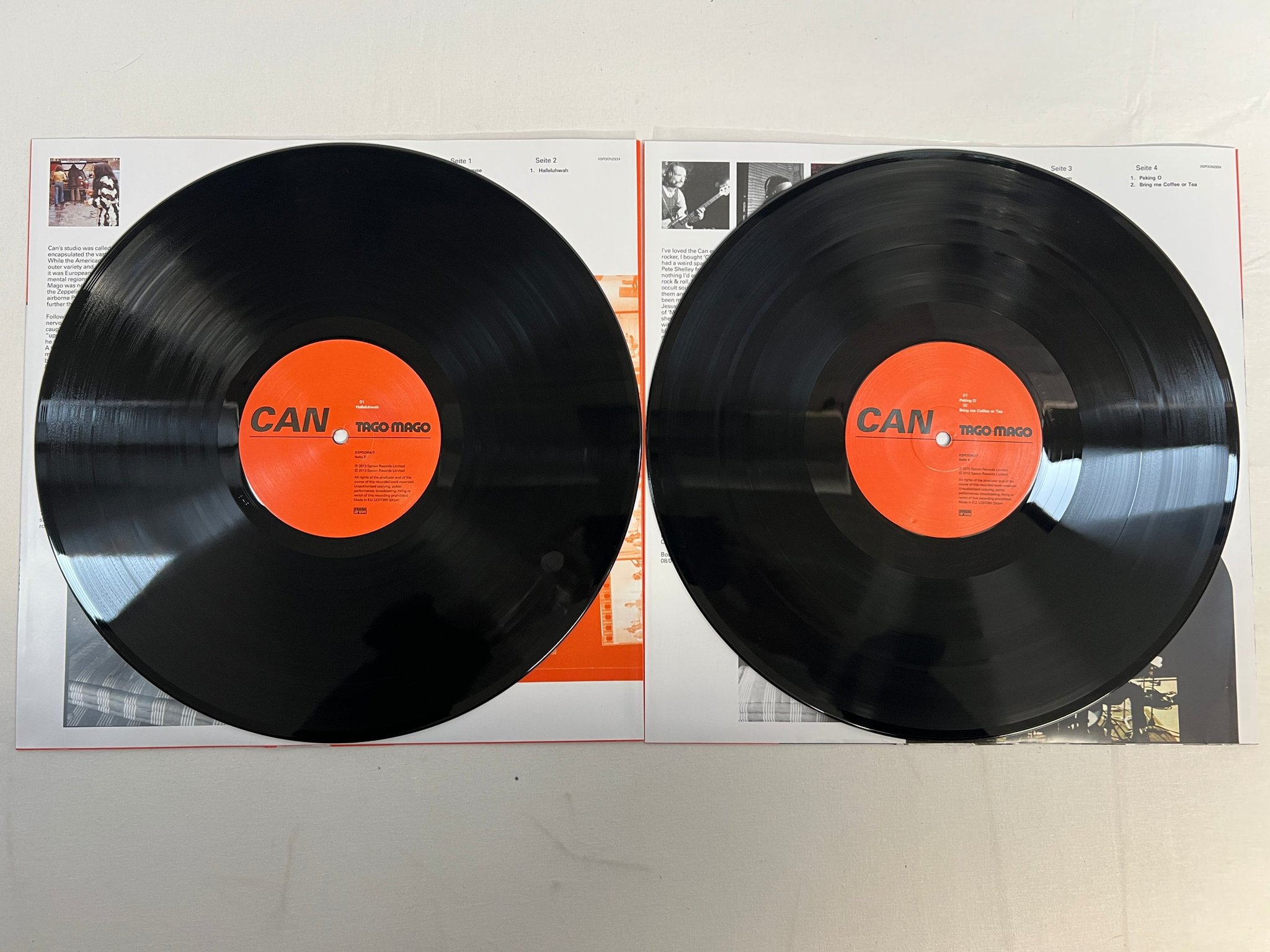 Omslagsbild för skivan CAN tago mago 2xLP re 2014 EU SPOON XSPOON6/7 krautrock