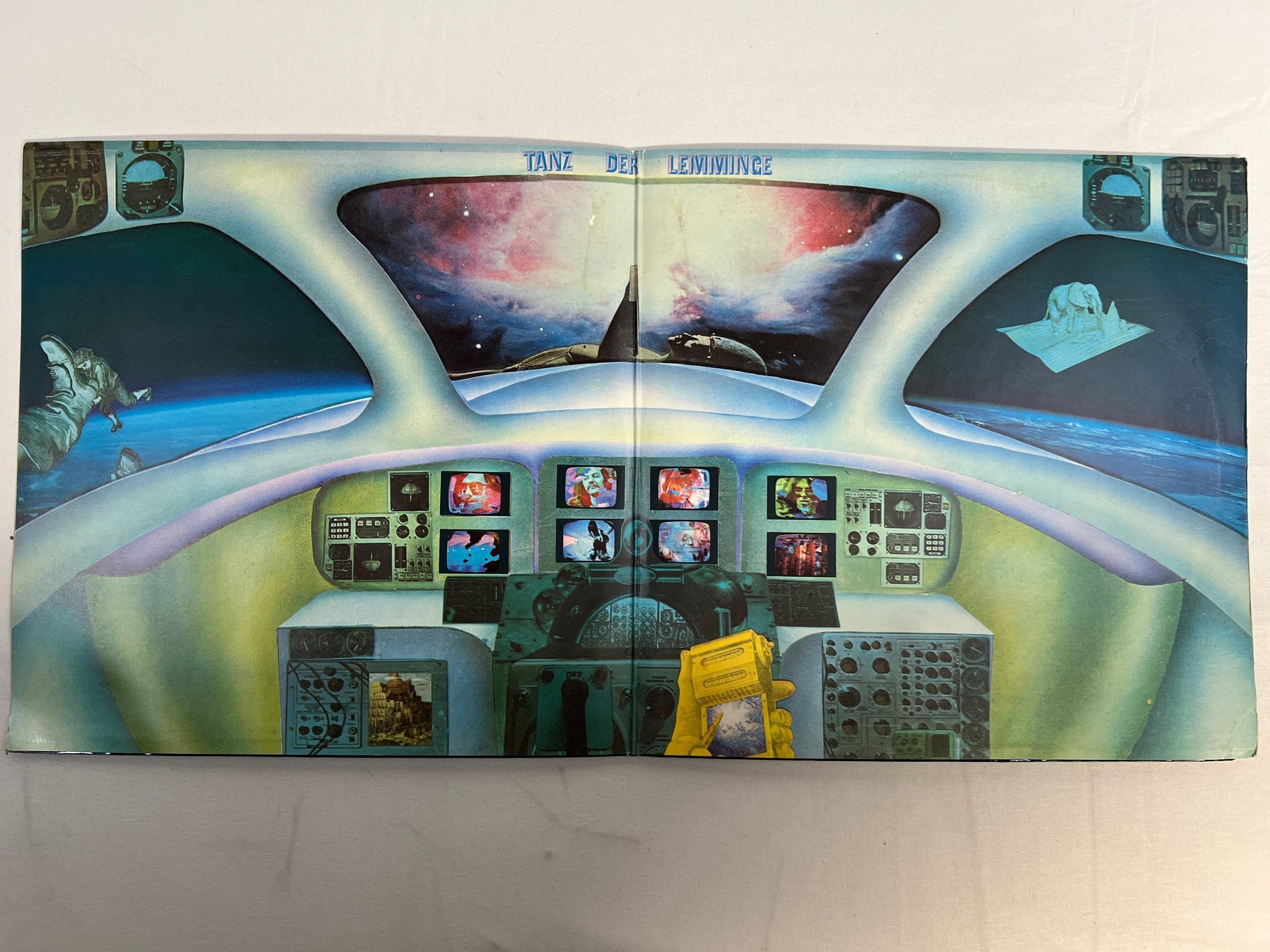 Omslagsbild för skivan AMON DUUL II Tanz Der Lemminge 2xLP -71 Ger LIBERTY BS 83473/74 X