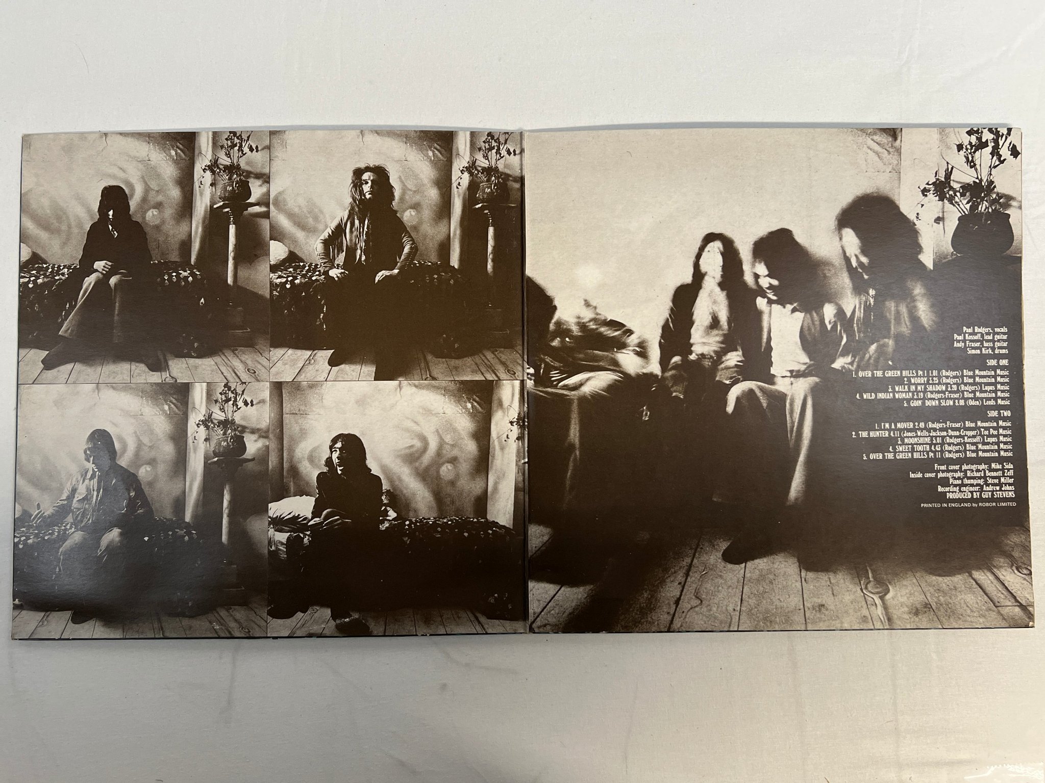 Omslagsbild för skivan FREE tons of sobs LP -69/70 UK ISLAND pink rim ILPS-9089