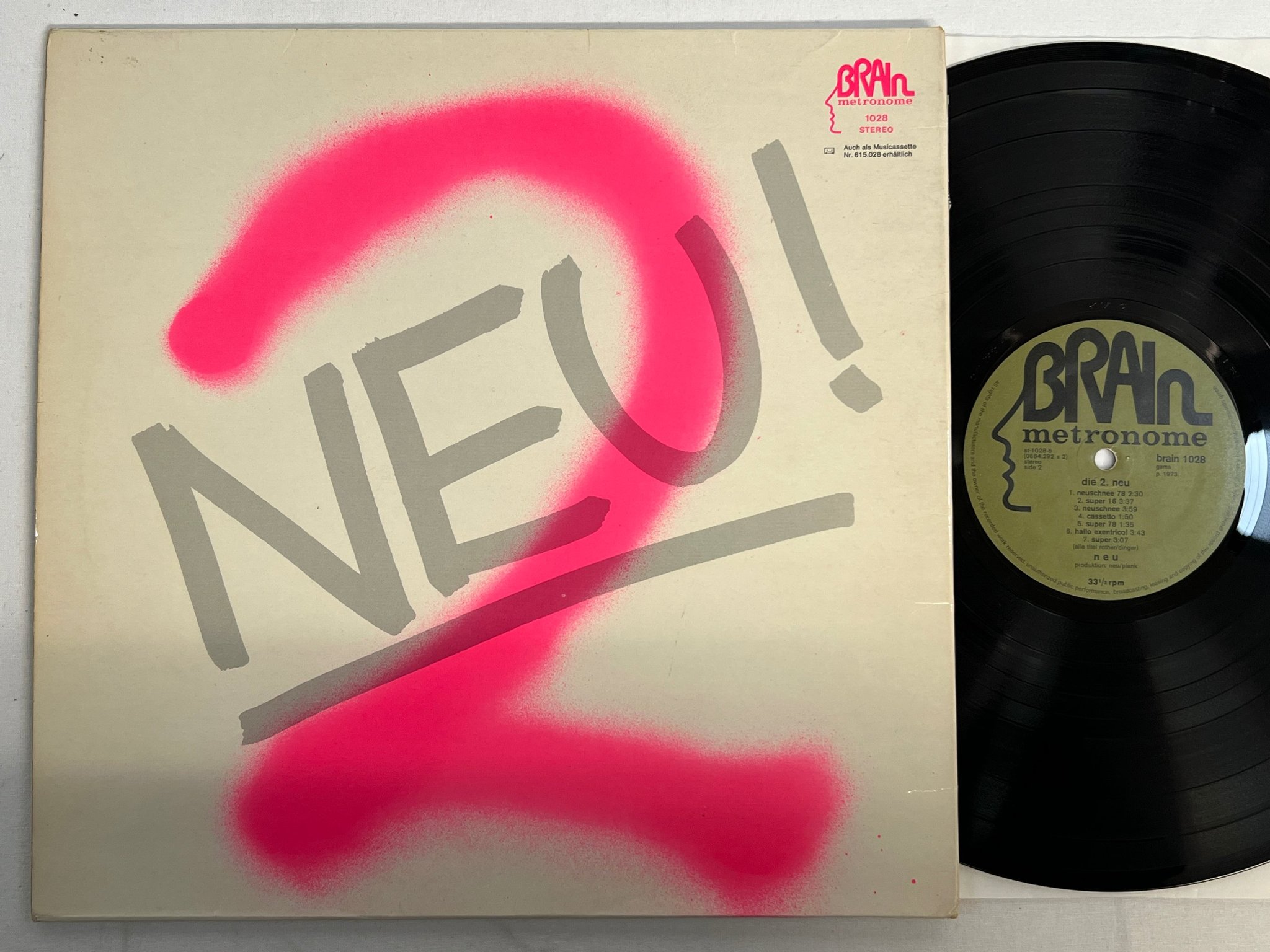 Omslagsbild för skivan NEU! 2 LP -73 Ger BRAIN 1002 kraut ** rare **
