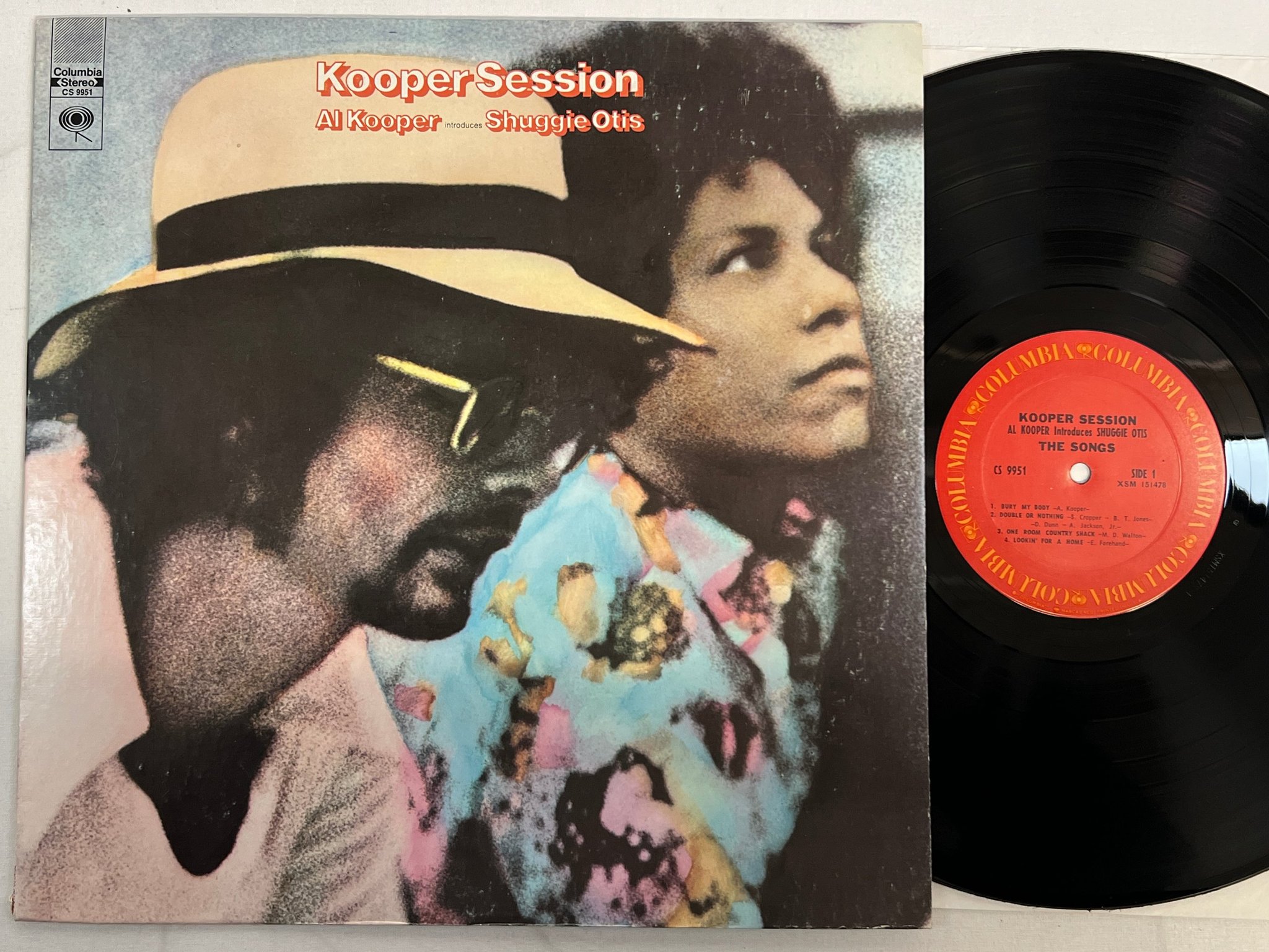 Omslagsbild för skivan AL KOOPER introduces SHUGGIE OTIS Kooper Session LP -69 US COLUMBIA CS 9951