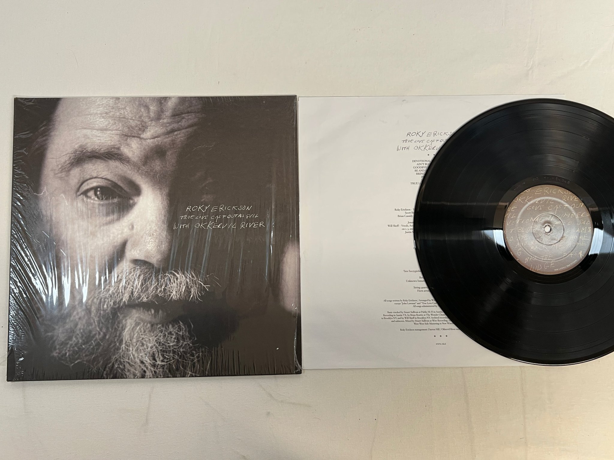 Omslagsbild för skivan ROKY ERICKSON True Love Cast Out All Evil LP 2010 ANTI 87078-1