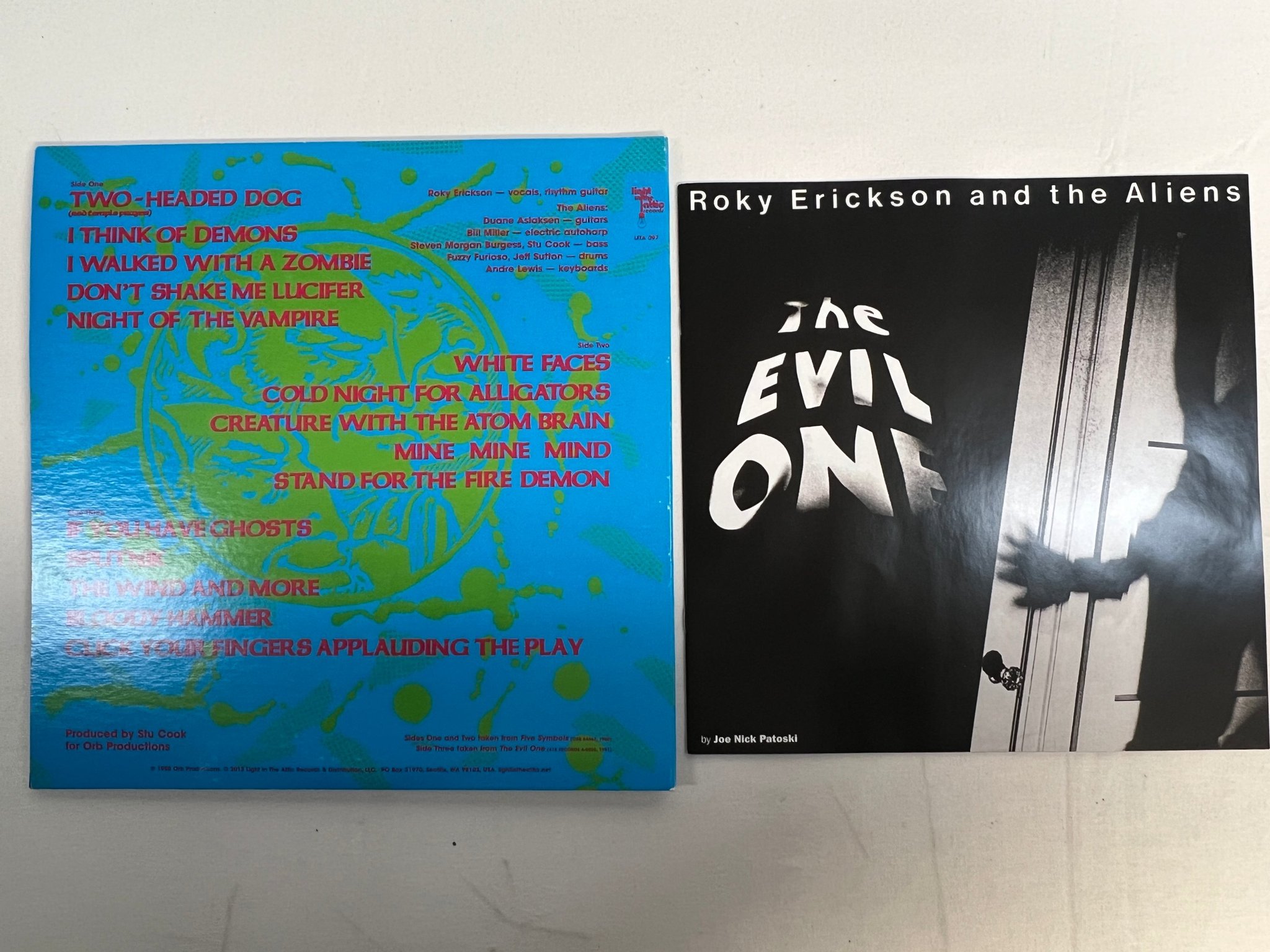 Omslagsbild för skivan ROKY ERICKSON & THE ALIENS s/t LP -81/2013 US LIGHT IN THE ATTIC LITA 097