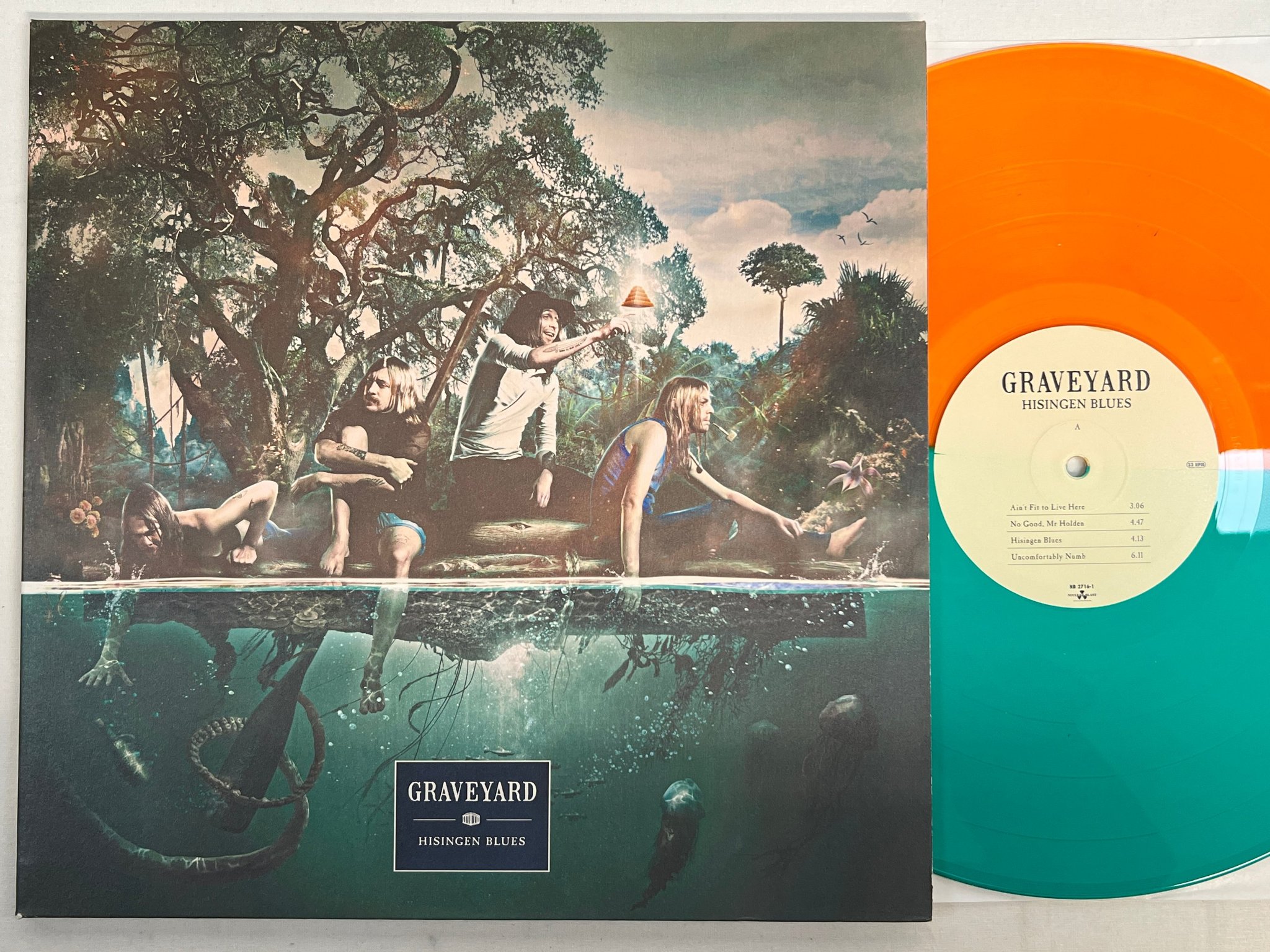 Omslagsbild för skivan GRAVEYARD Hisingen Blues LP re 2012 eu NUCLEAR BLAST NB 2768-6