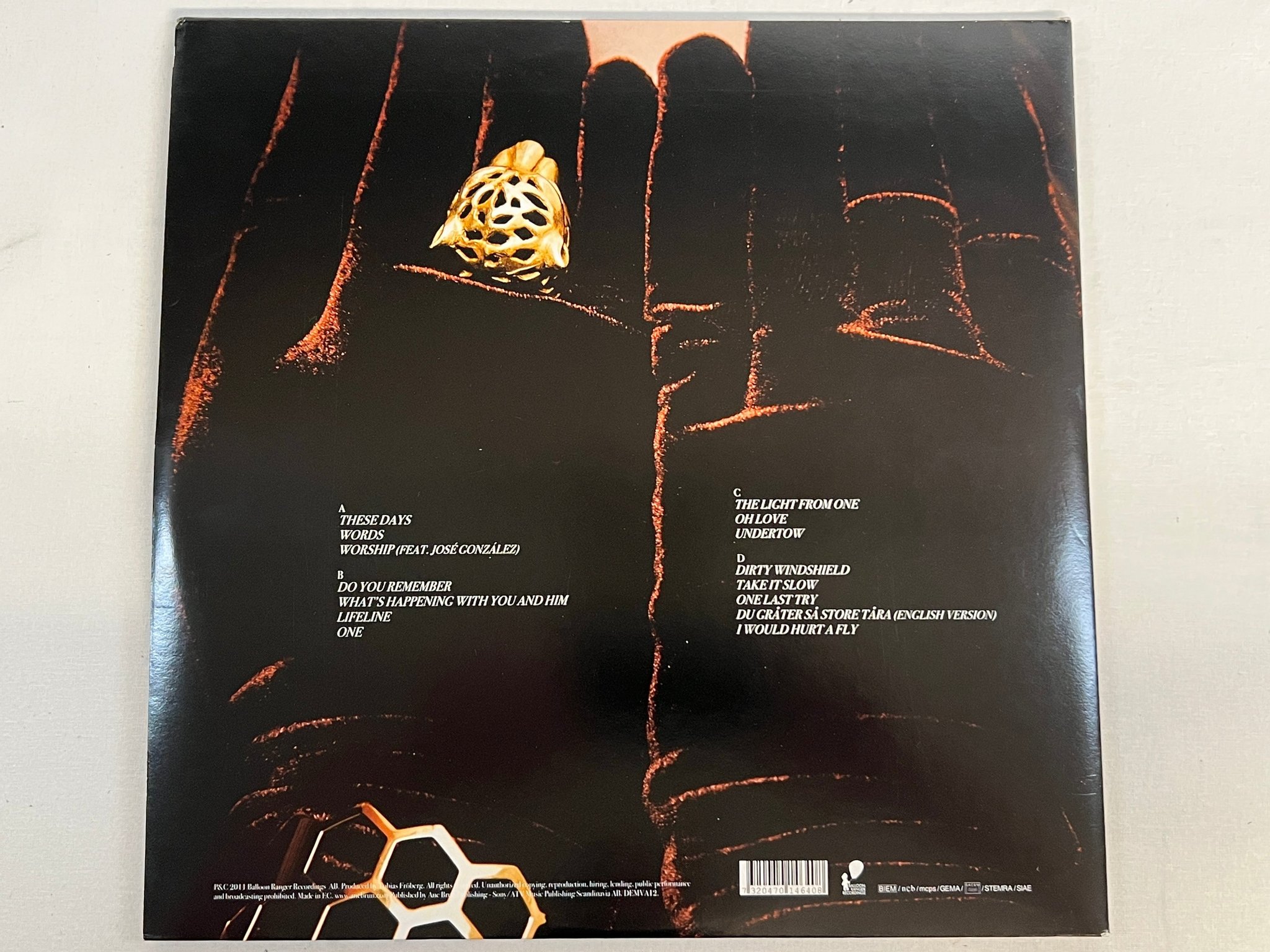 Omslagsbild för skivan ANE BRUN It All Starts With One 2xLP 2011 BALOON RANGER DEMV12