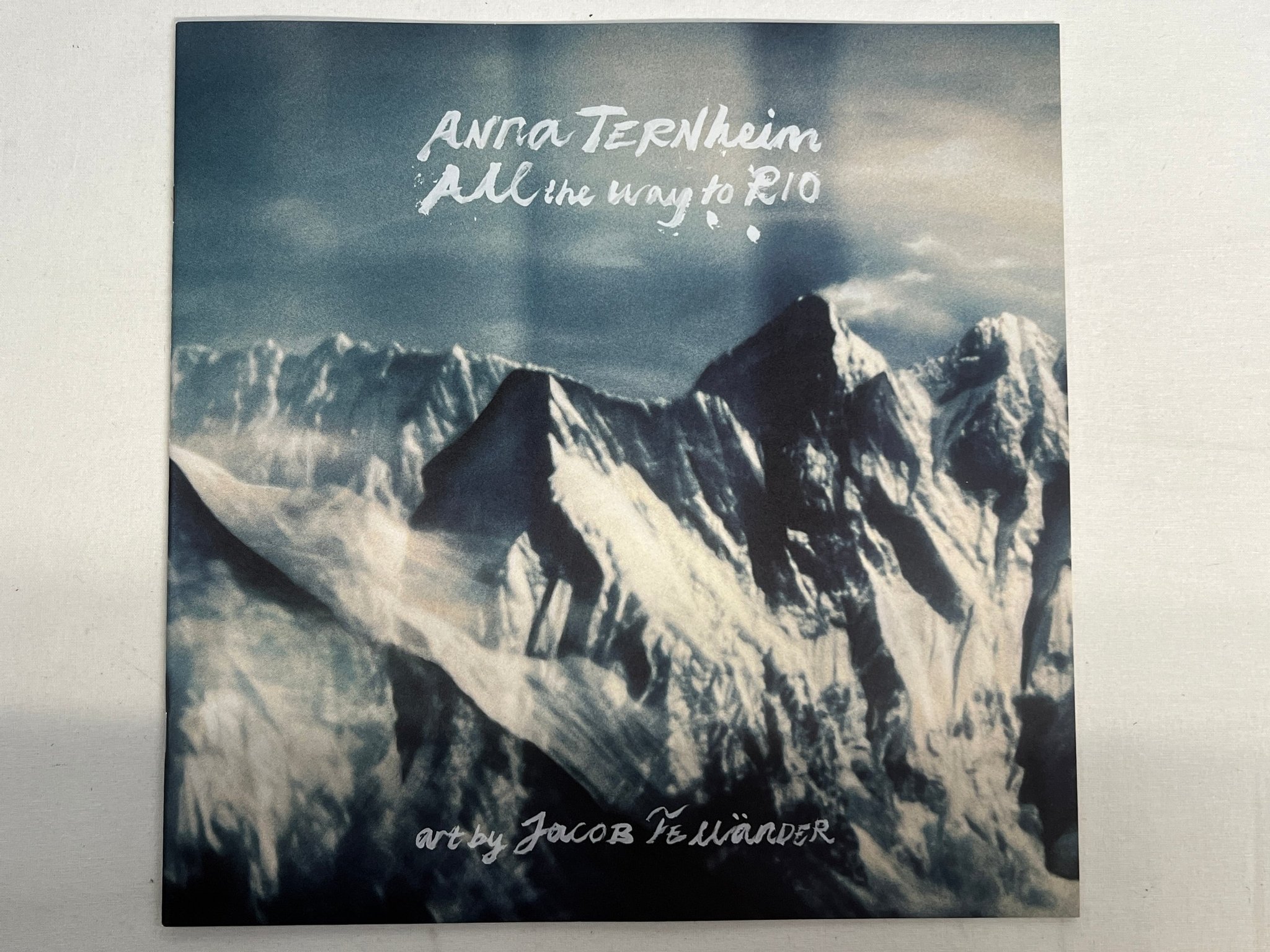 Omslagsbild för skivan ANNA TERNHEIM All The Way To Rio LP 2017 Swe UNIVERSAL  060256707267 