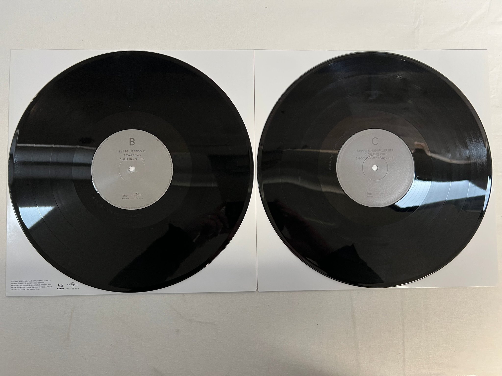 Omslagsbild för skivan KENT Tigerdrottningen 2xLP 2014 SONET 060253777140