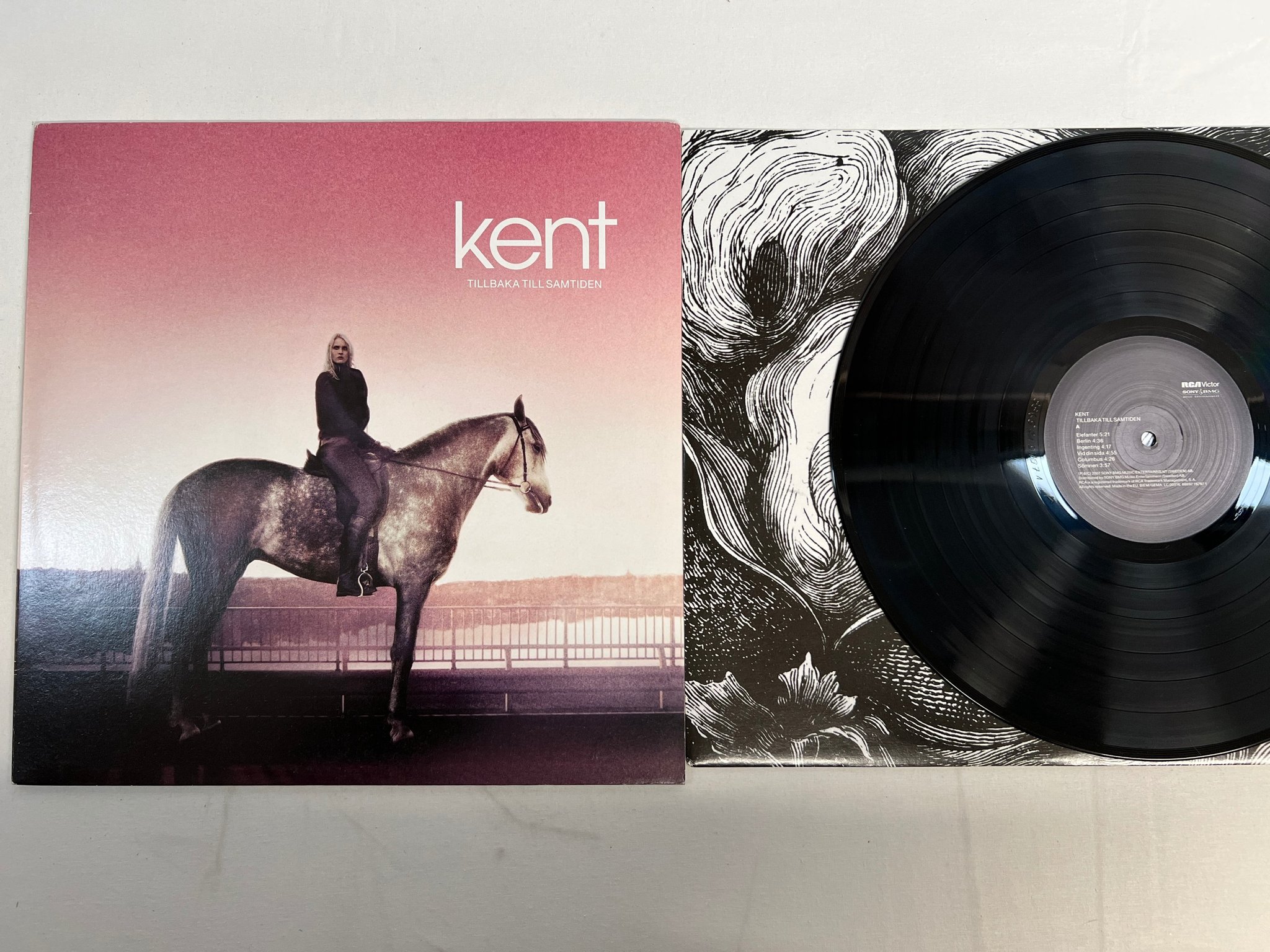 Omslagsbild för skivan KENT Tillbaka Till Samtiden LP 2007 Swe RCA 88697 19797 1 