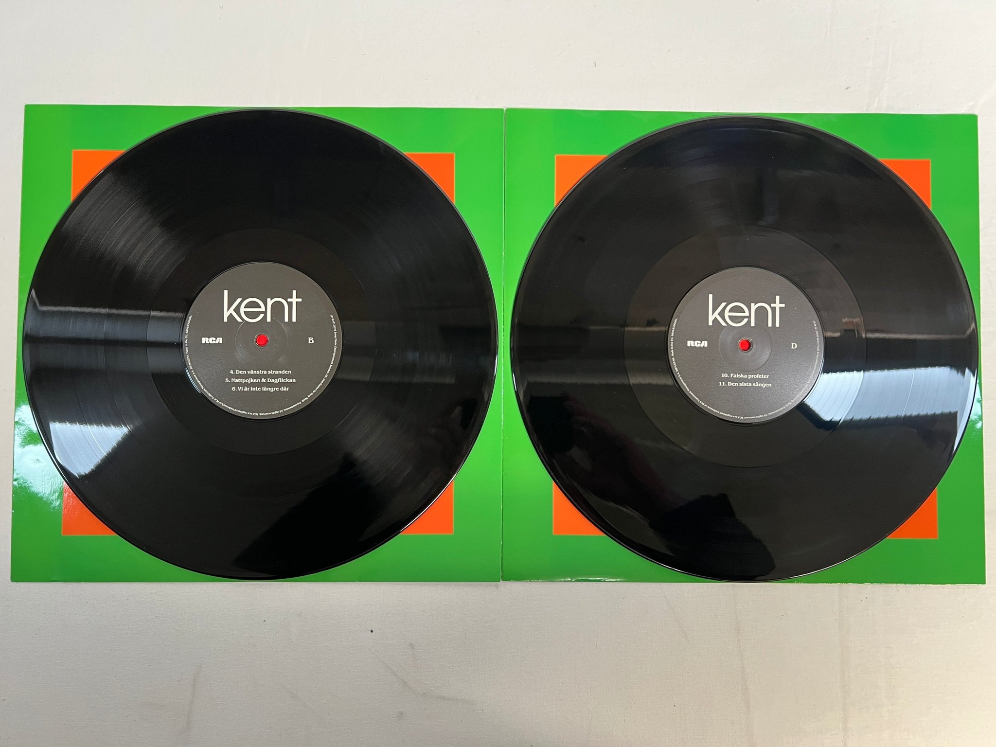 Omslagsbild för skivan KENT Då Som Nu För Alltid 2xLP 2016 RCA 88985306081