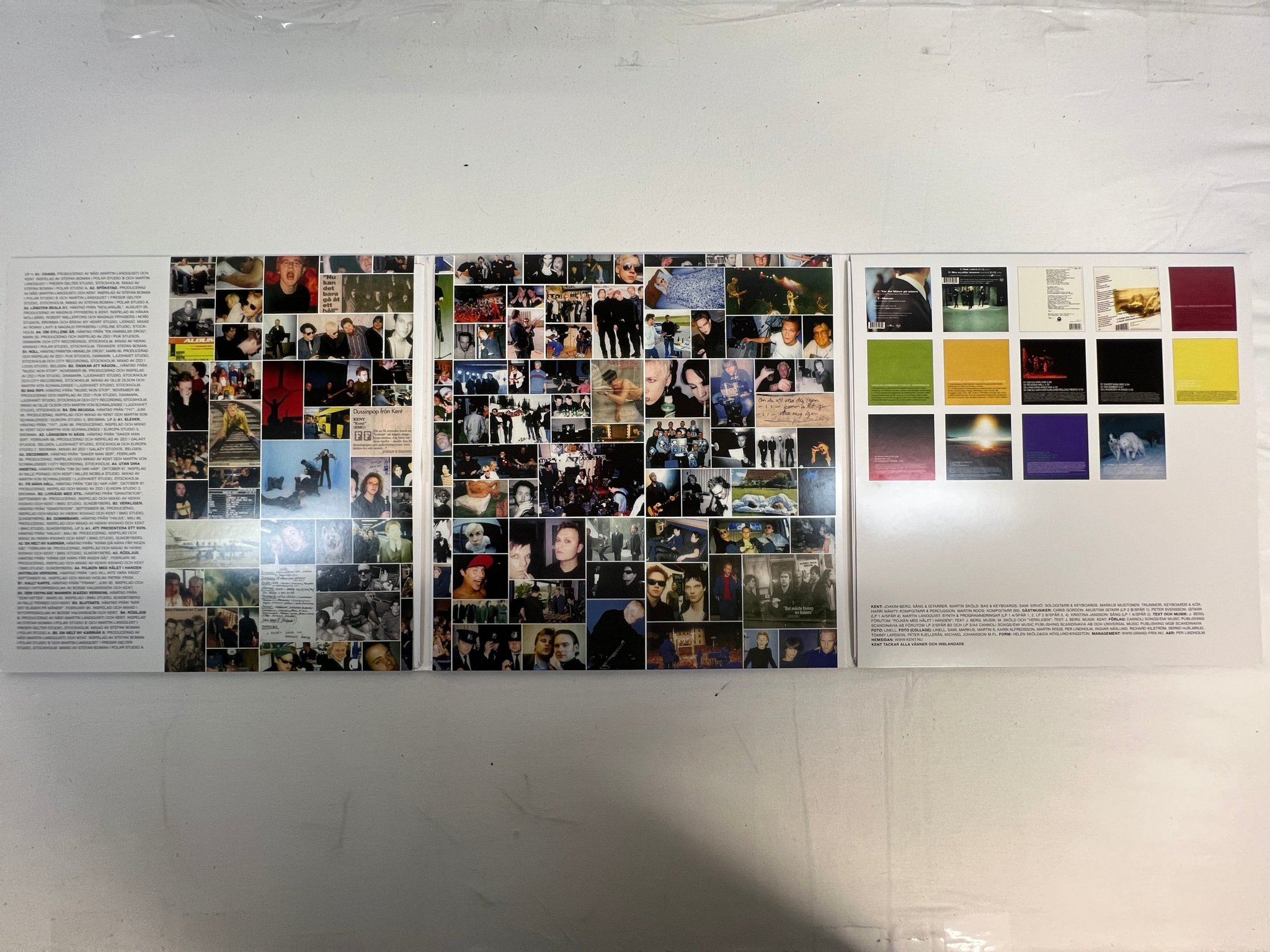 Omslagsbild för skivan KENT B-Sidor 95-00 3xLP re 2015 LEGACY 88875116271 