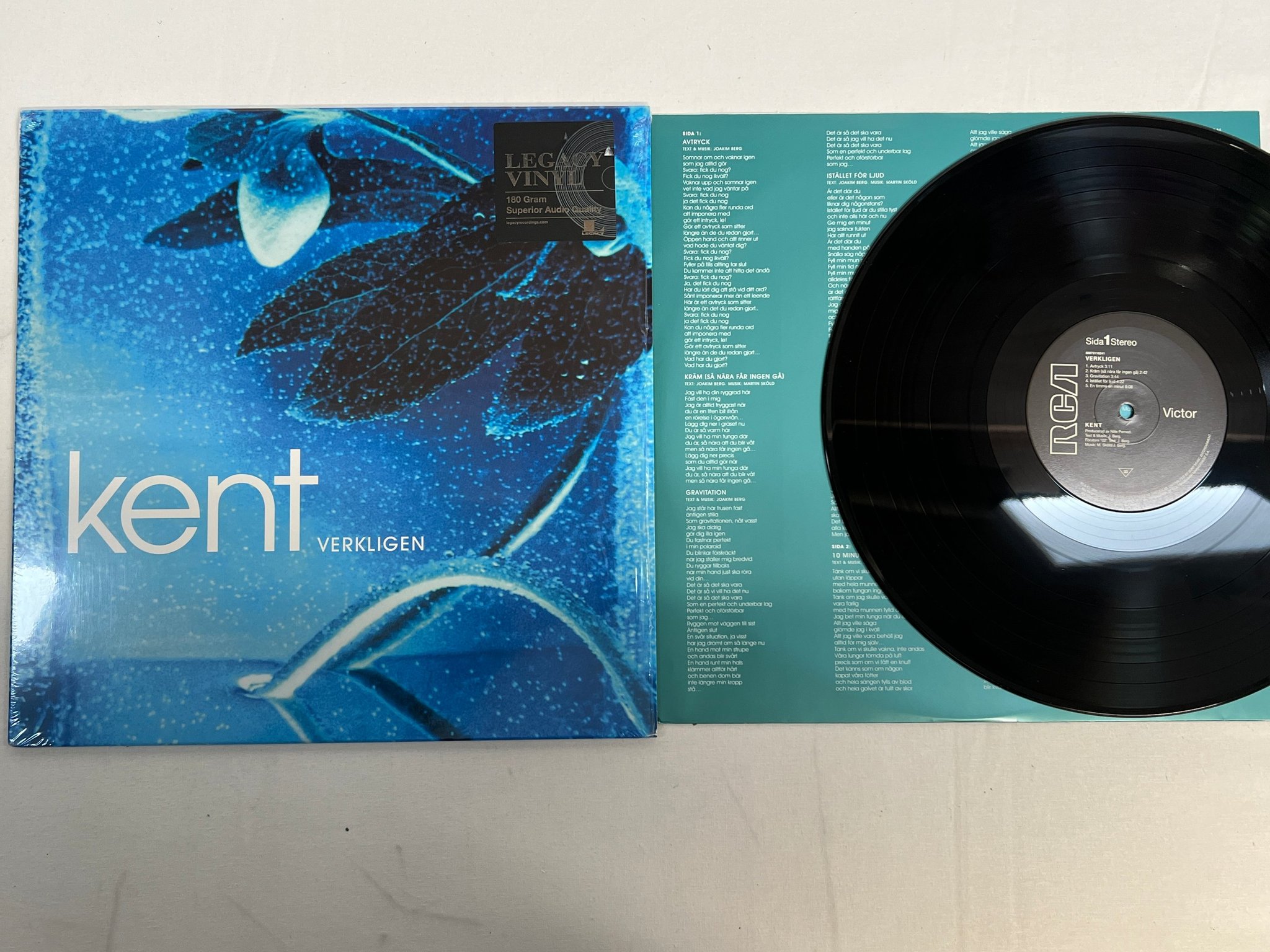 Omslagsbild för skivan KENT Verkligen LP re 2015 LEGACY 88875116241