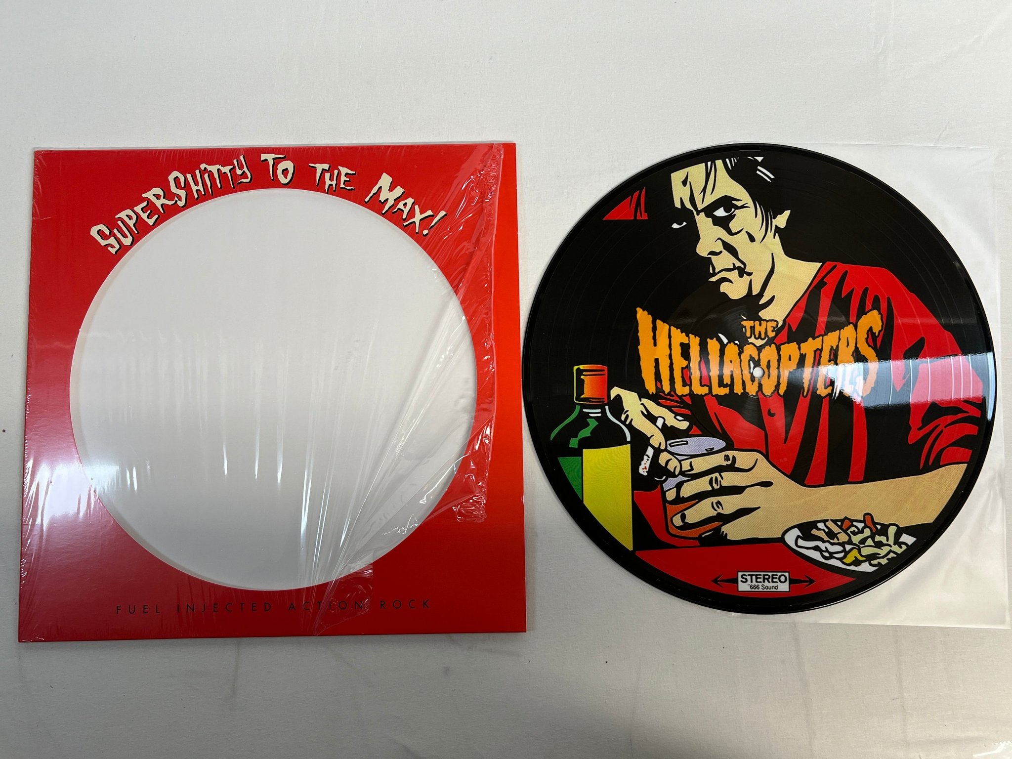 Omslagsbild för skivan THE HELLACOPTERS Supershitty To The Max! PICTURE DISC UNIVERSAL 060254780327