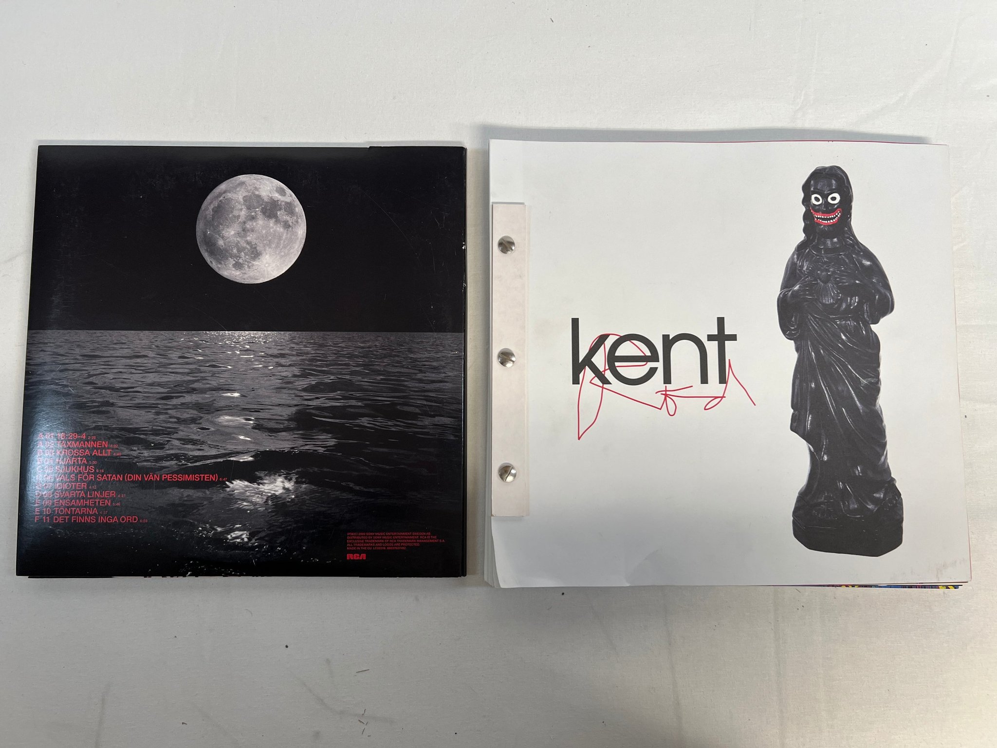 Omslagsbild för skivan KENT röd 3x10"VINYL + BOOKLET  ( no box, USB stick or cd)