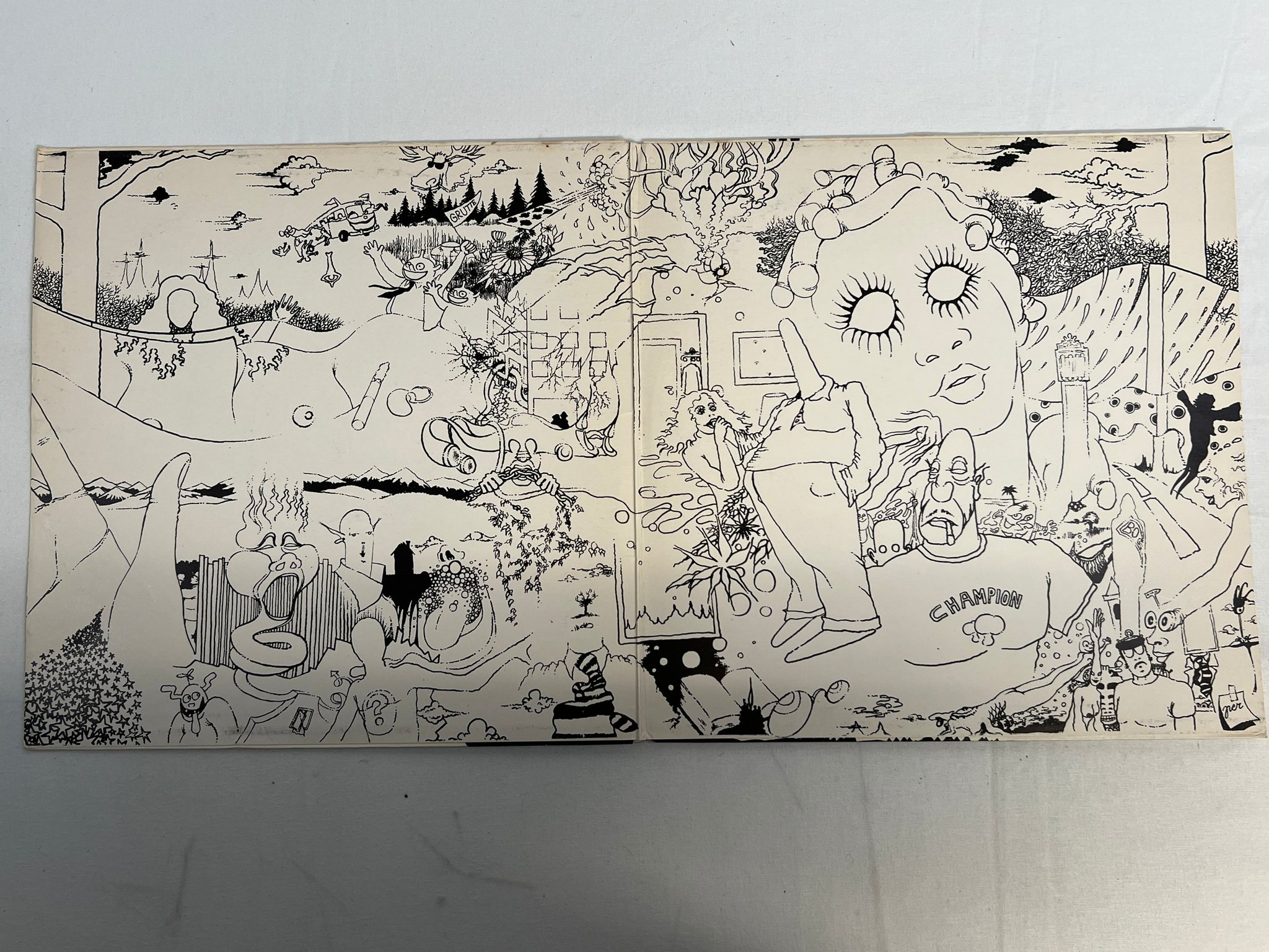 Omslagsbild för skivan SPLASH s/t LP -78 Swe PLA 2 jazz prog 