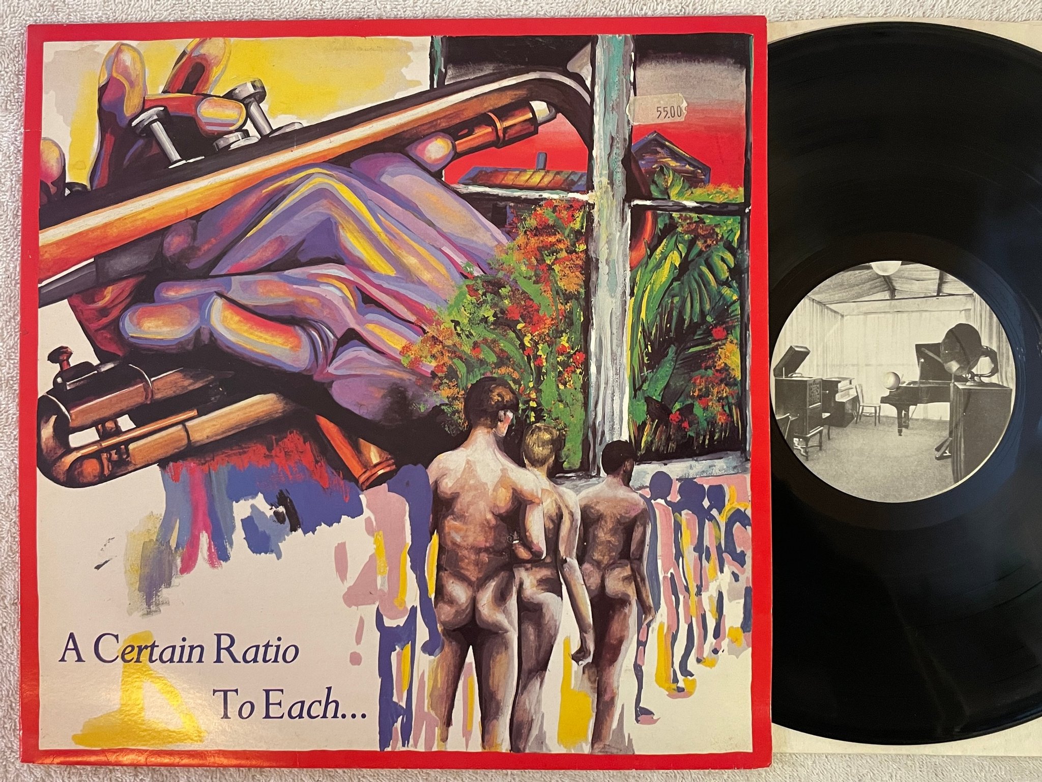 Omslagsbild för skivan A CERTAIN RATIO to each... LP -81 FACTORY FACT 35